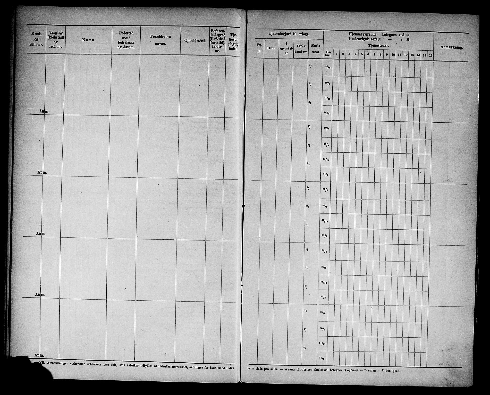 Kristiansand mønstringskrets, AV/SAK-2031-0015/F/Fd/L0012: Rulle sjøvernepliktige, C-12, 1910, p. 25