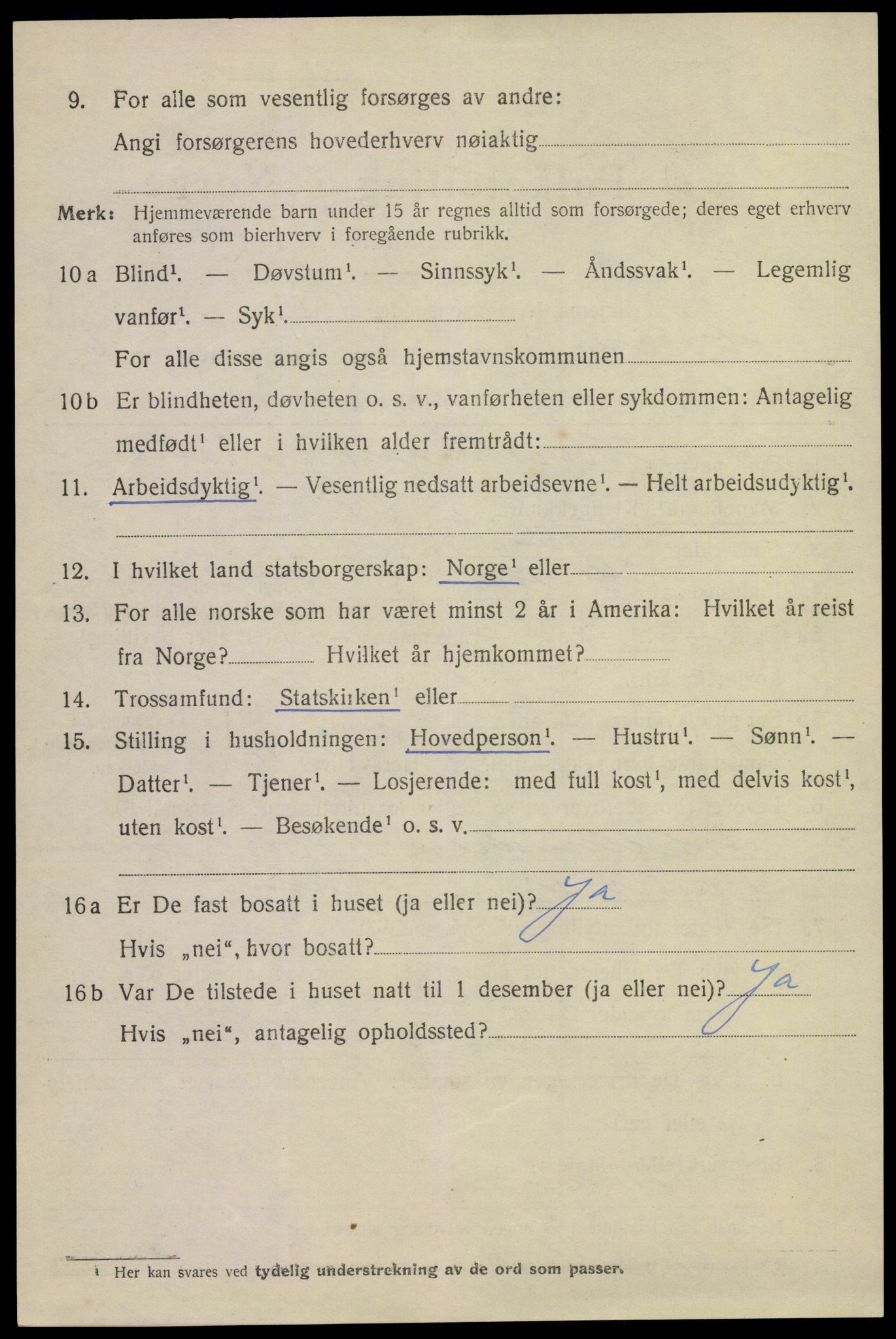SAKO, 1920 census for Horten, 1920, p. 25426