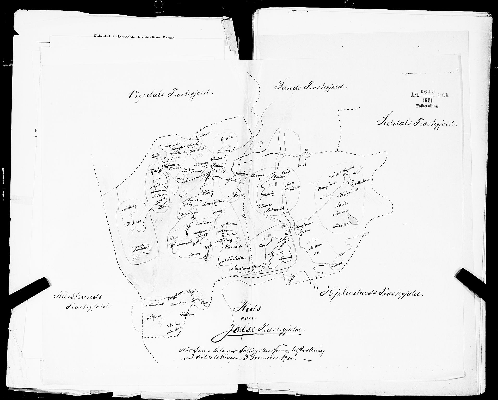 SAST, 1900 census for Jelsa, 1900, p. 17