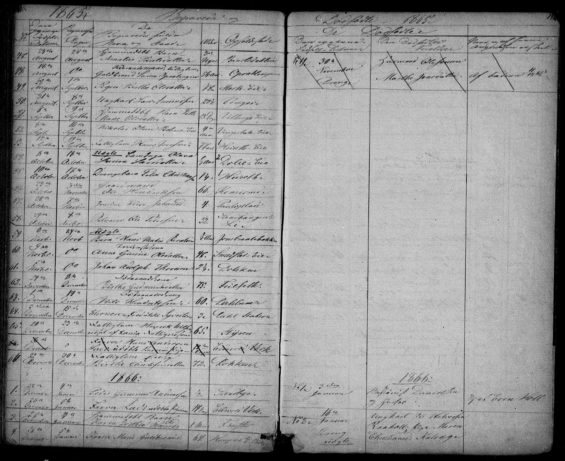 Eidsvoll prestekontor Kirkebøker, SAO/A-10888/G/Ga/L0001: Parish register (copy) no. I 1, 1861-1866, p. 141