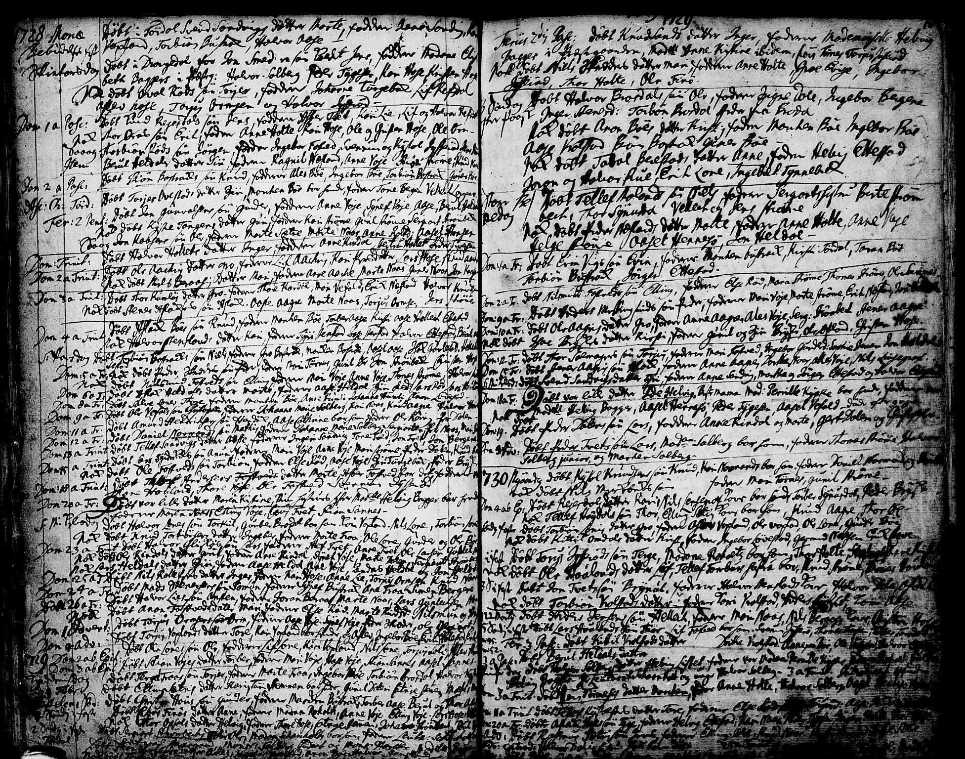 Drangedal kirkebøker, SAKO/A-258/F/Fa/L0001: Parish register (official) no. 1, 1697-1767, p. 56