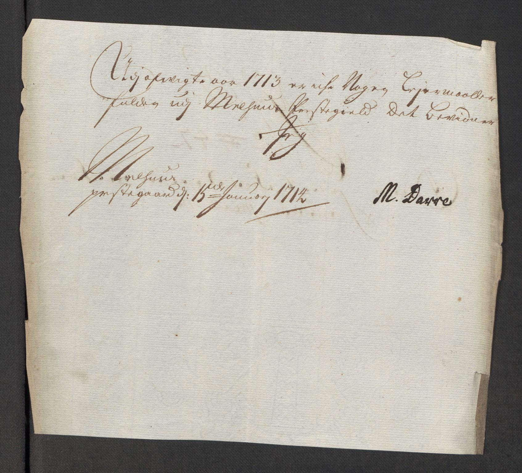 Rentekammeret inntil 1814, Reviderte regnskaper, Fogderegnskap, AV/RA-EA-4092/R60/L3964: Fogderegnskap Orkdal og Gauldal, 1713, p. 408