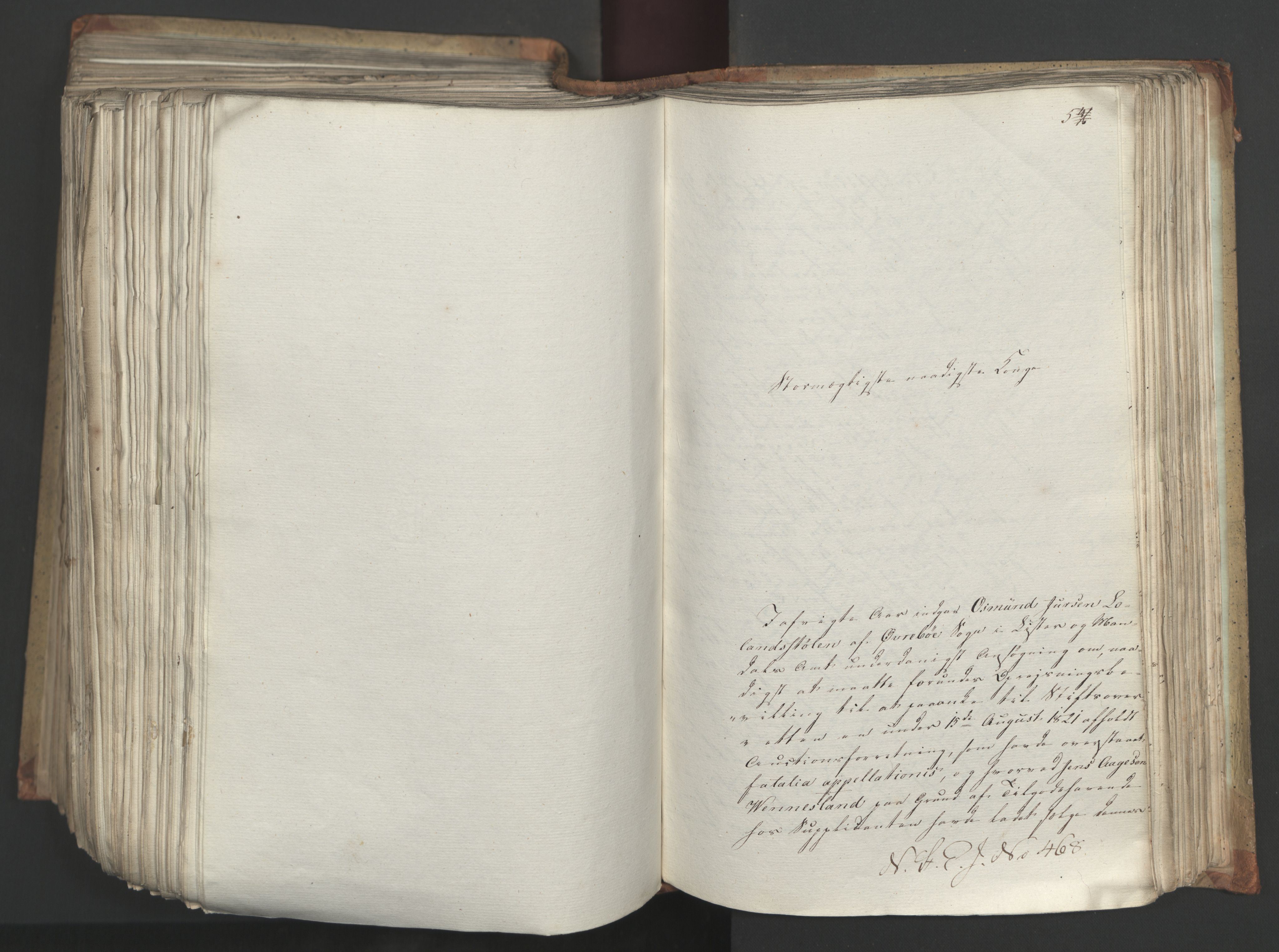 Statsrådsavdelingen i Stockholm, AV/RA-S-1003/D/Da/L0034: Regjeringsinnstillinger nr. 275-540, 1823, p. 533