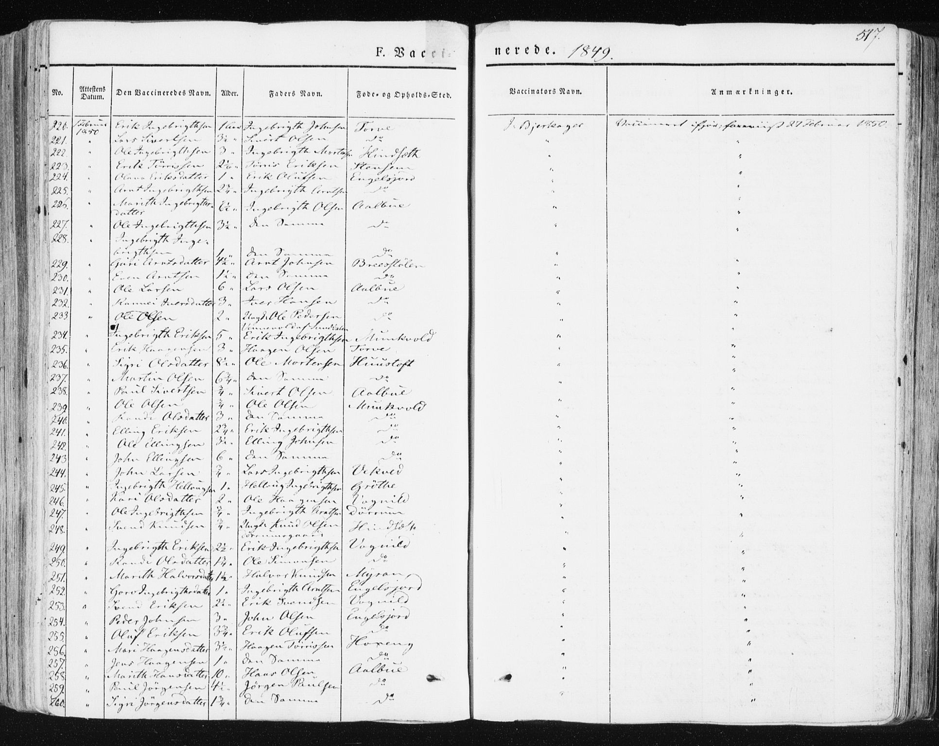 Ministerialprotokoller, klokkerbøker og fødselsregistre - Sør-Trøndelag, AV/SAT-A-1456/678/L0899: Parish register (official) no. 678A08, 1848-1872, p. 517