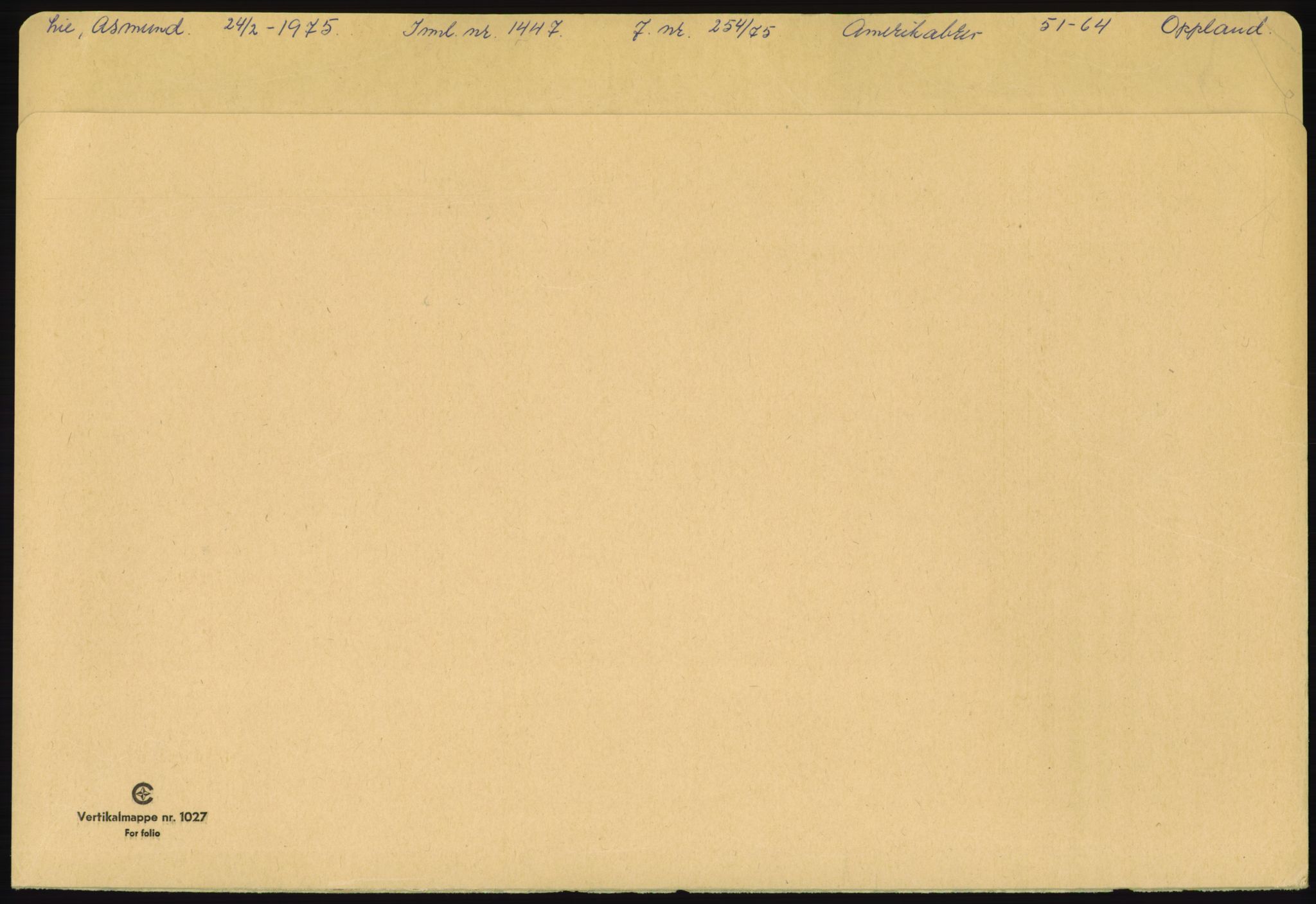 Samlinger til kildeutgivelse, Amerikabrevene, AV/RA-EA-4057/F/L0012: Innlån fra Oppland: Lie (brevnr 1-78), 1838-1914, p. 717