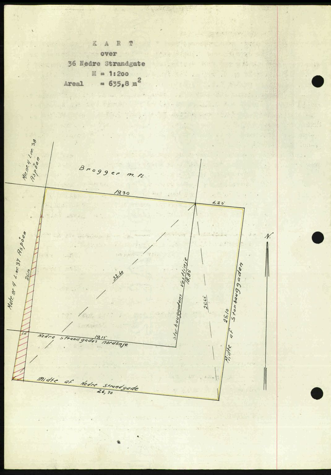 Ålesund byfogd, AV/SAT-A-4384: Mortgage book no. 37A (2), 1949-1950, Diary no: : 392/1950