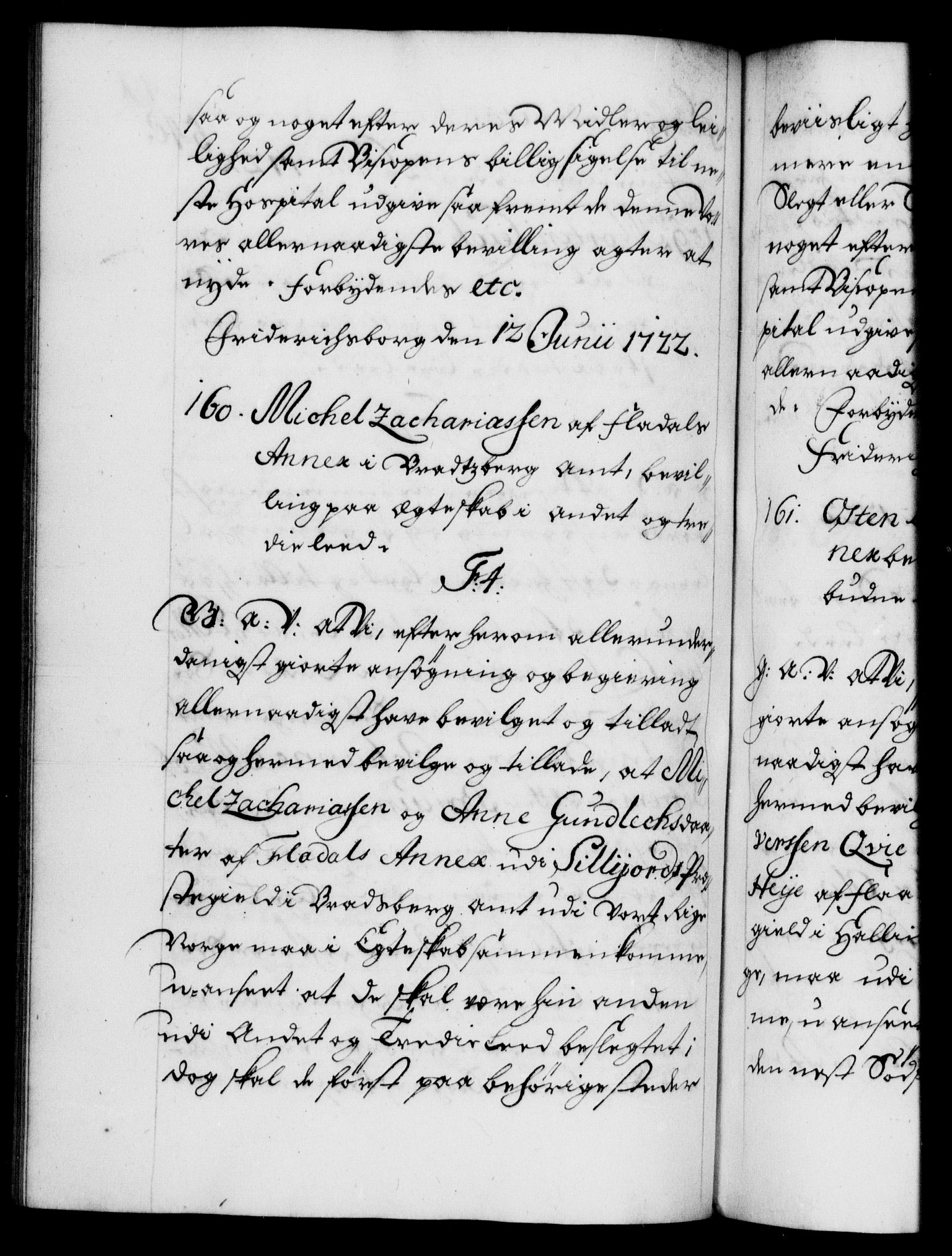 Danske Kanselli 1572-1799, RA/EA-3023/F/Fc/Fca/Fcaa/L0023: Norske registre, 1720-1722, p. 548b