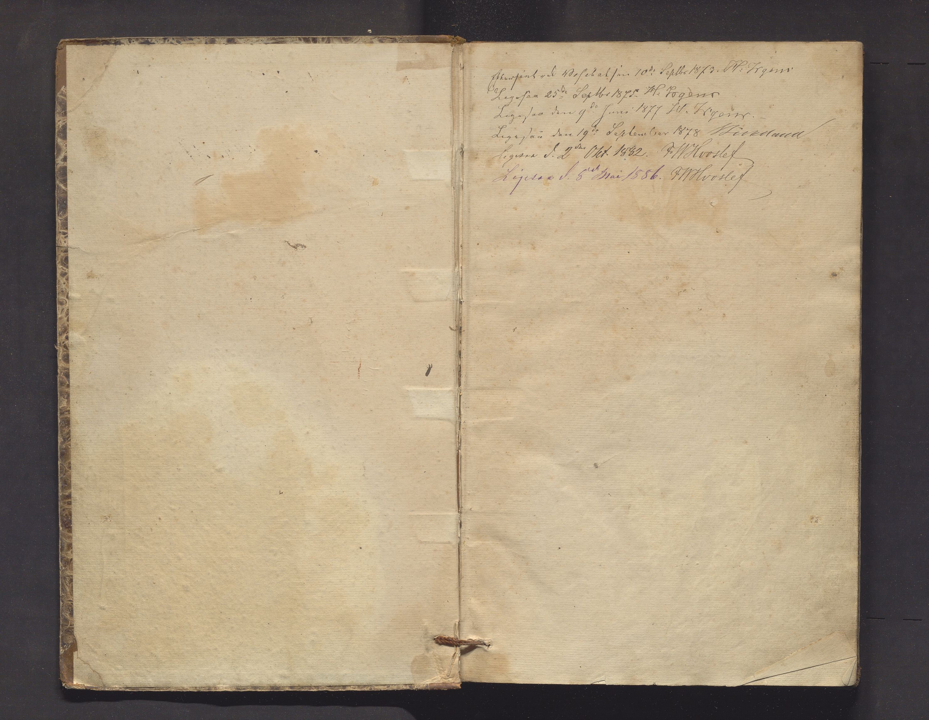 Voss kommune. Barneskulane, IKAH/1235-231/F/Fh/L0002: Skuleprptokoll for Rene, Skutle og Bjørge krinsar, 1873-1888