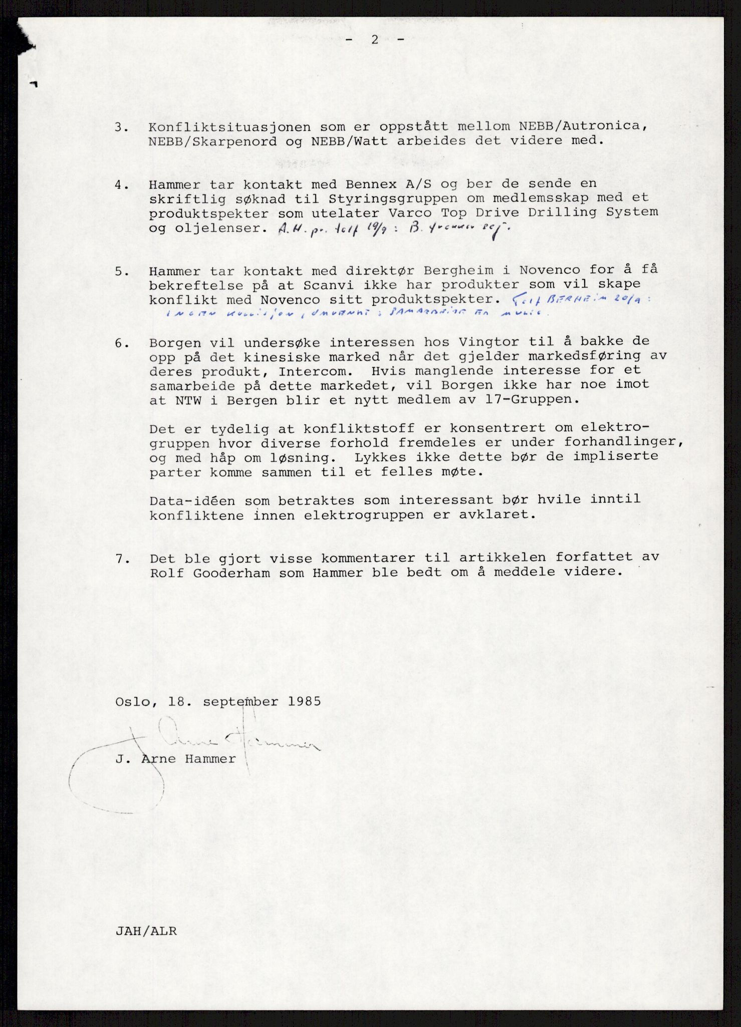 "17-Gruppen Kina", AV/RA-PA-1688/A/L0001: Møtereferater, 1979-1986, p. 233