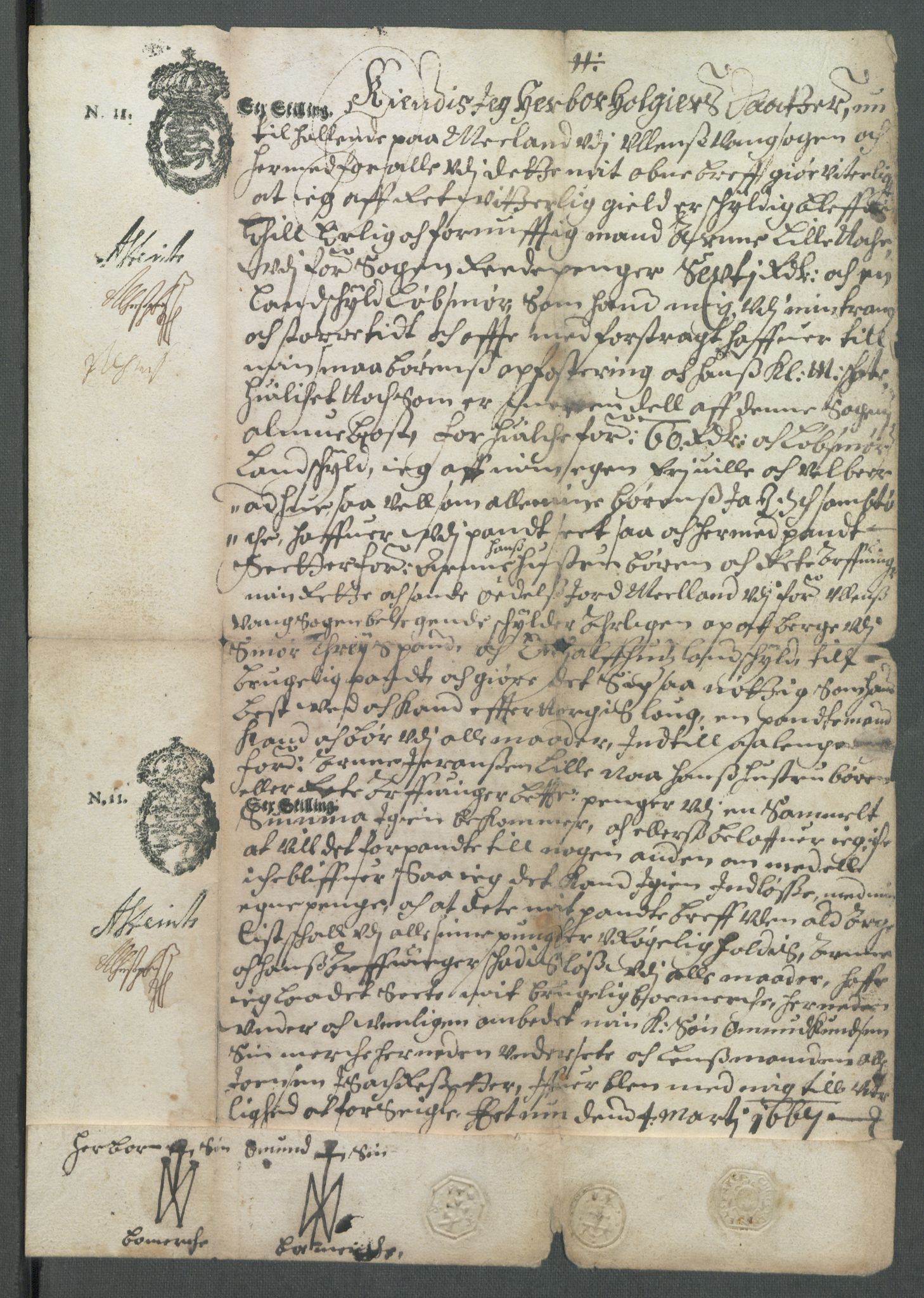 Riksarkivets diplomsamling, AV/RA-EA-5965/F02/L0171: Dokumenter, 1667-1670, p. 10