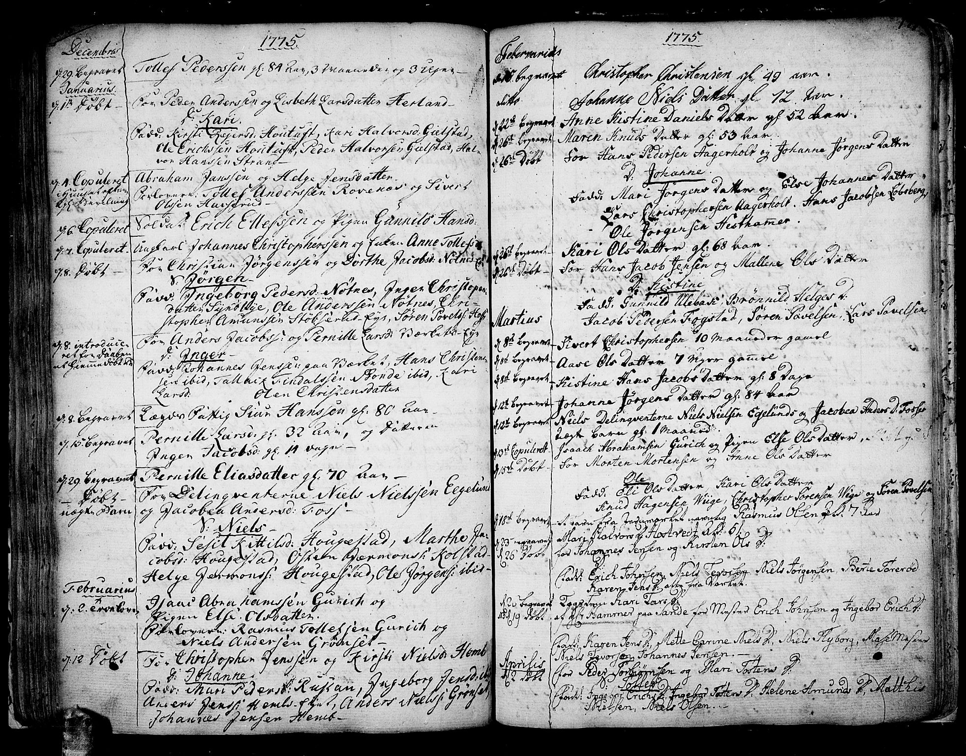 Hof kirkebøker, AV/SAKO-A-64/F/Fa/L0002: Parish register (official) no. I 2, 1746-1781, p. 176-177