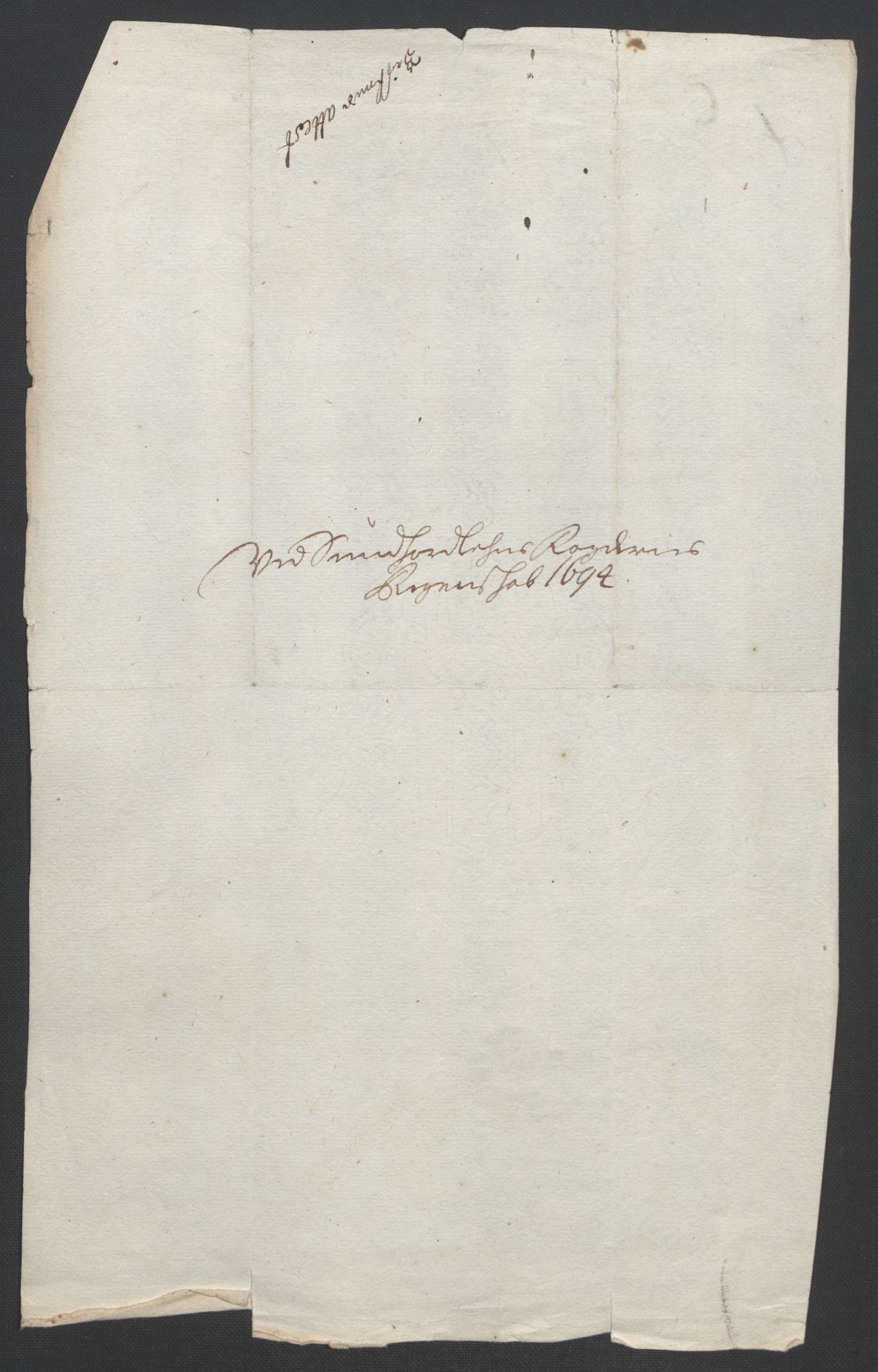 Rentekammeret inntil 1814, Reviderte regnskaper, Fogderegnskap, RA/EA-4092/R48/L2975: Fogderegnskap Sunnhordland og Hardanger, 1694, p. 90