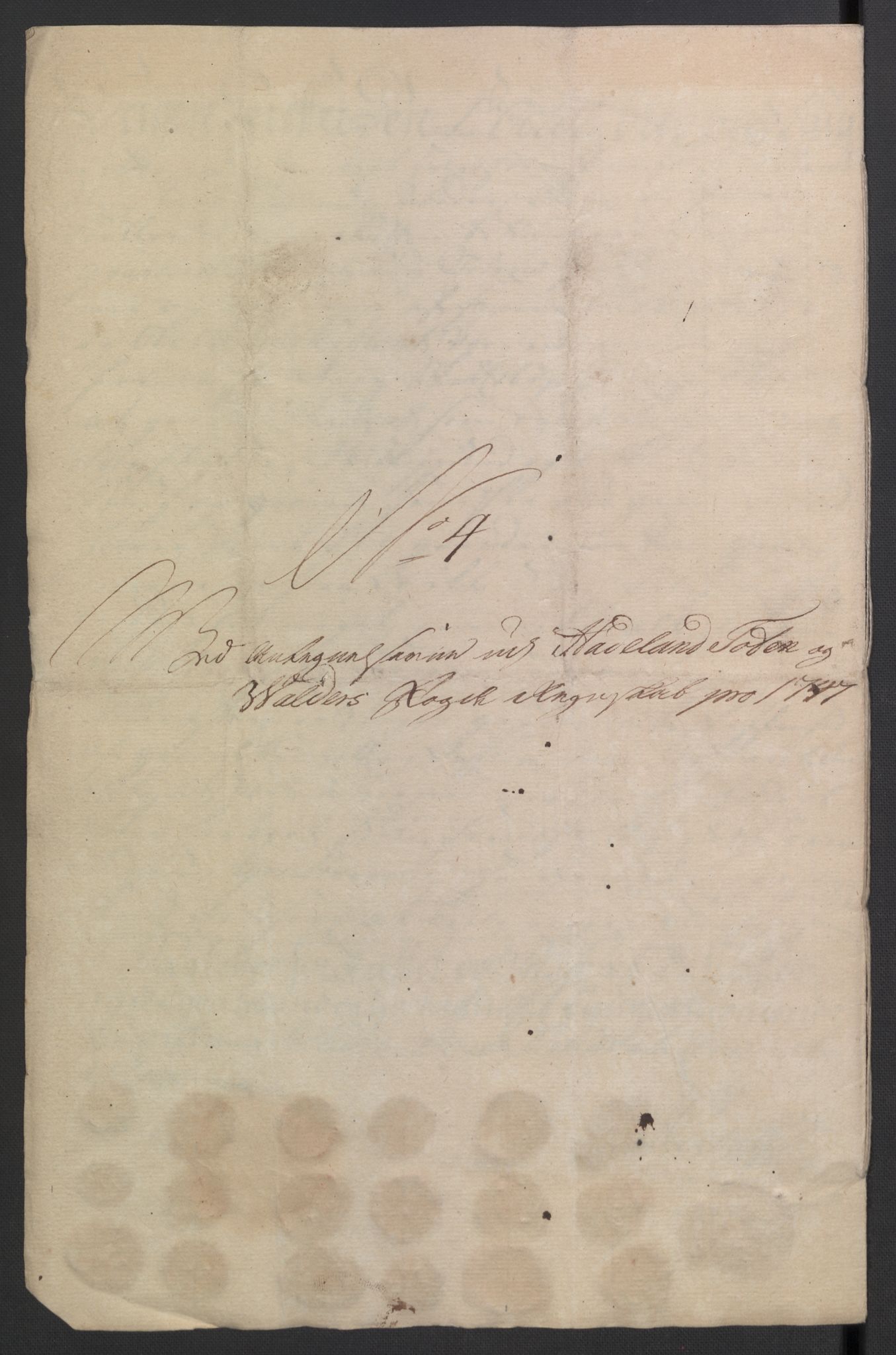 Rentekammeret inntil 1814, Reviderte regnskaper, Fogderegnskap, RA/EA-4092/R18/L1346: Fogderegnskap Hadeland, Toten og Valdres, 1747-1748, p. 268