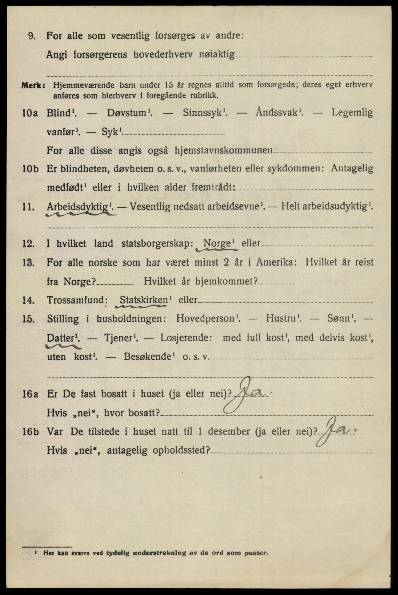 SAO, 1920 census for Sarpsborg, 1920, p. 10277