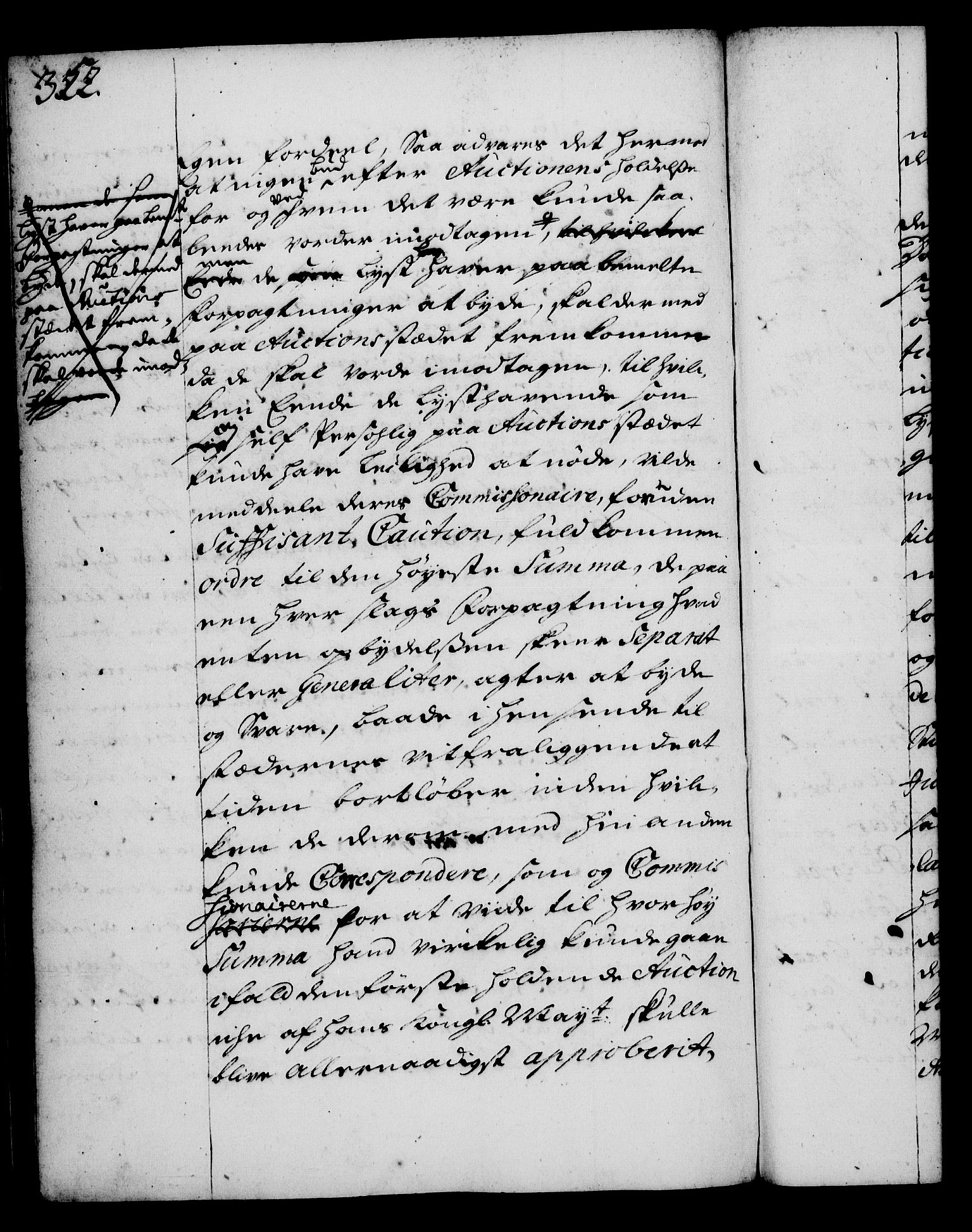 Rentekammeret, Kammerkanselliet, RA/EA-3111/G/Gg/Gga/L0003: Norsk ekspedisjonsprotokoll med register (merket RK 53.3), 1727-1734, p. 352