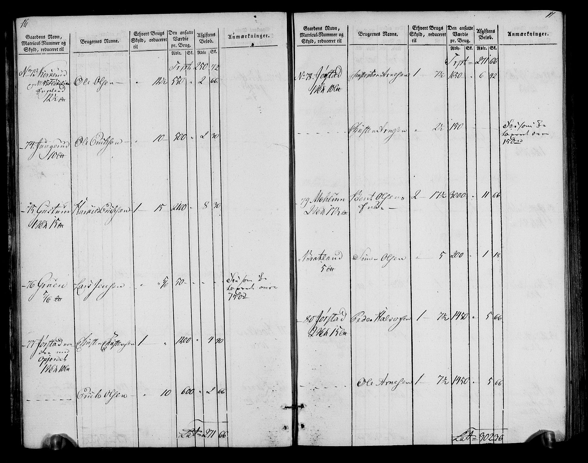 Rentekammeret inntil 1814, Realistisk ordnet avdeling, AV/RA-EA-4070/N/Ne/Nea/L0040: Gudbrandsdalen fogderi. Oppebørselsregister, 1803-1804, p. 13