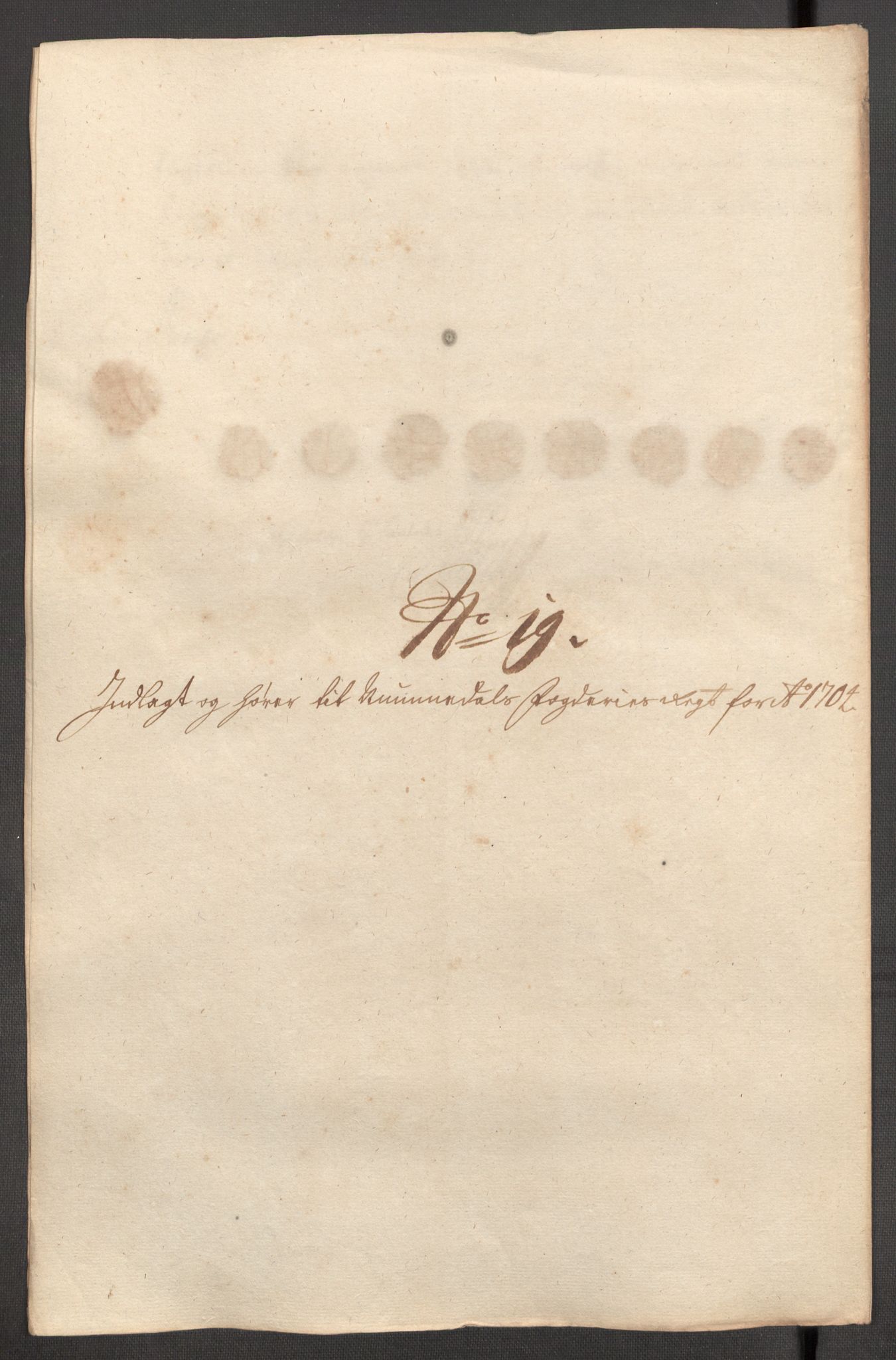 Rentekammeret inntil 1814, Reviderte regnskaper, Fogderegnskap, RA/EA-4092/R64/L4428: Fogderegnskap Namdal, 1703-1704, p. 352