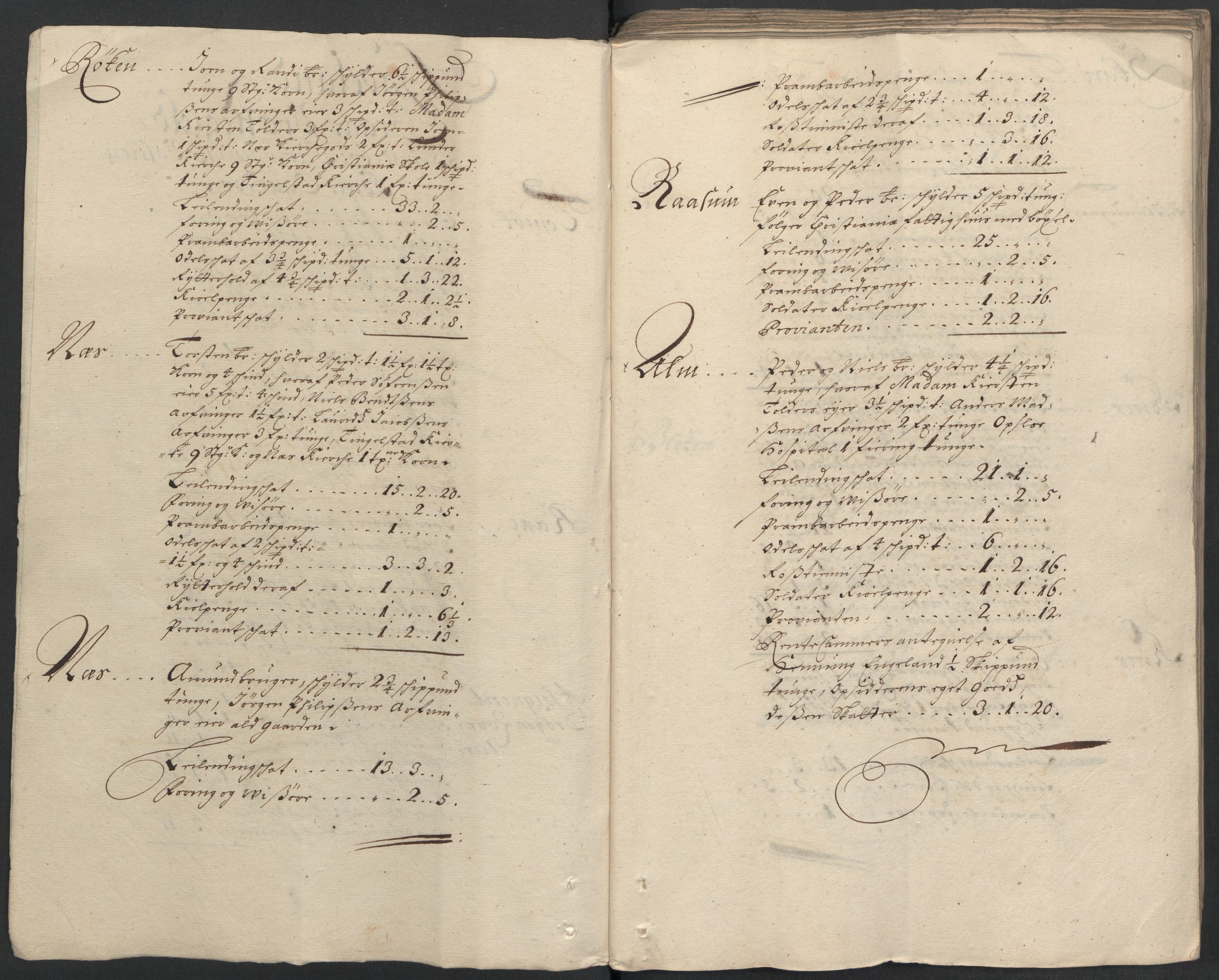 Rentekammeret inntil 1814, Reviderte regnskaper, Fogderegnskap, RA/EA-4092/R18/L1302: Fogderegnskap Hadeland, Toten og Valdres, 1704, p. 118