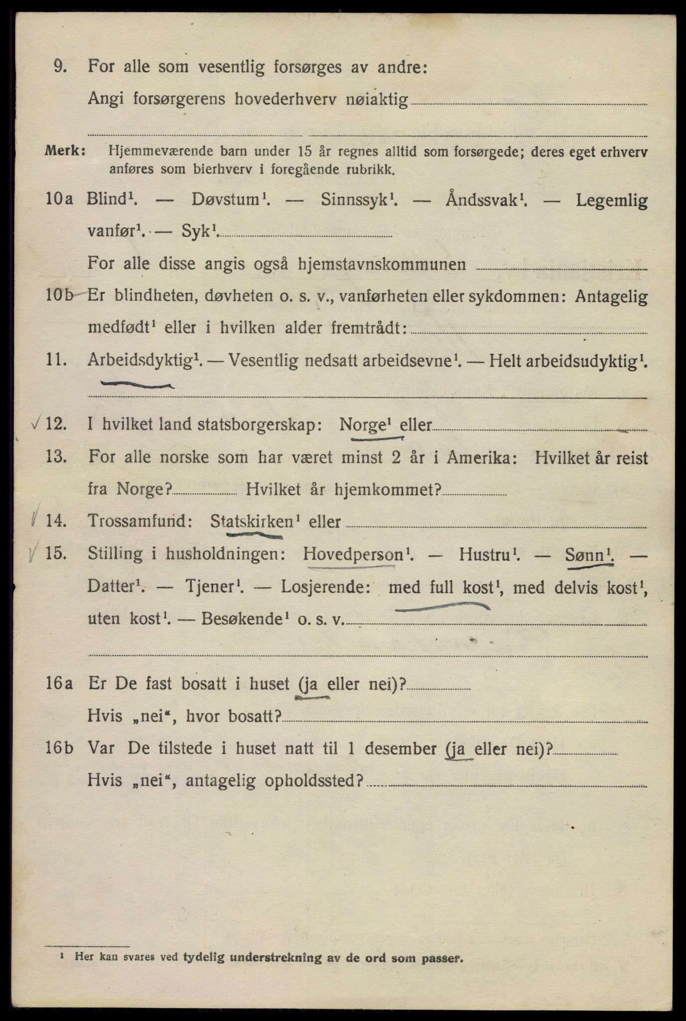 SAO, 1920 census for Kristiania, 1920, p. 306088