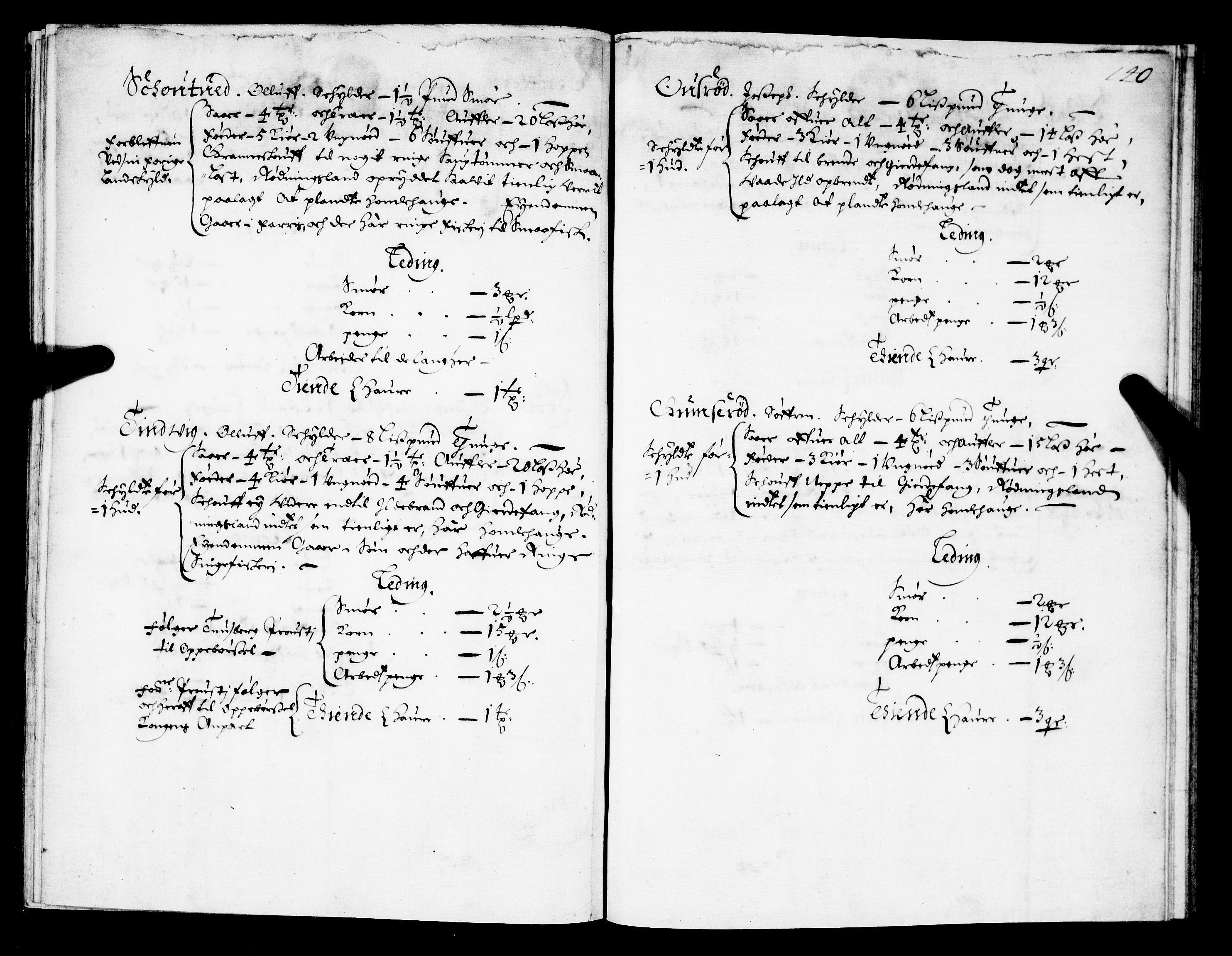 Rentekammeret inntil 1814, Realistisk ordnet avdeling, AV/RA-EA-4070/N/Nb/Nba/L0021: Brunla len, 1667, p. 139b-140a