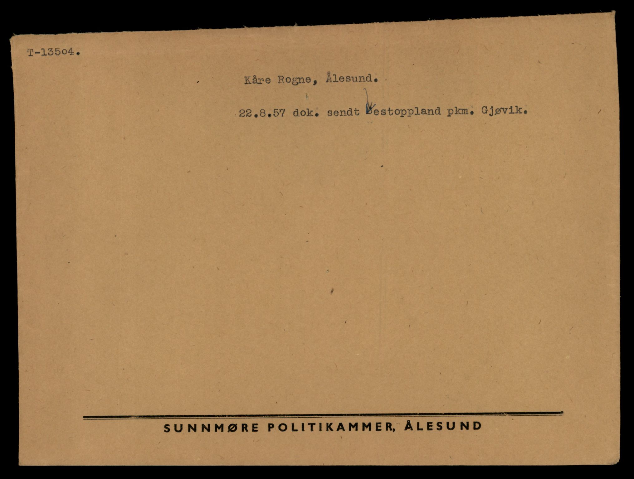 Møre og Romsdal vegkontor - Ålesund trafikkstasjon, AV/SAT-A-4099/F/Fe/L0039: Registreringskort for kjøretøy T 13361 - T 13530, 1927-1998, p. 2554