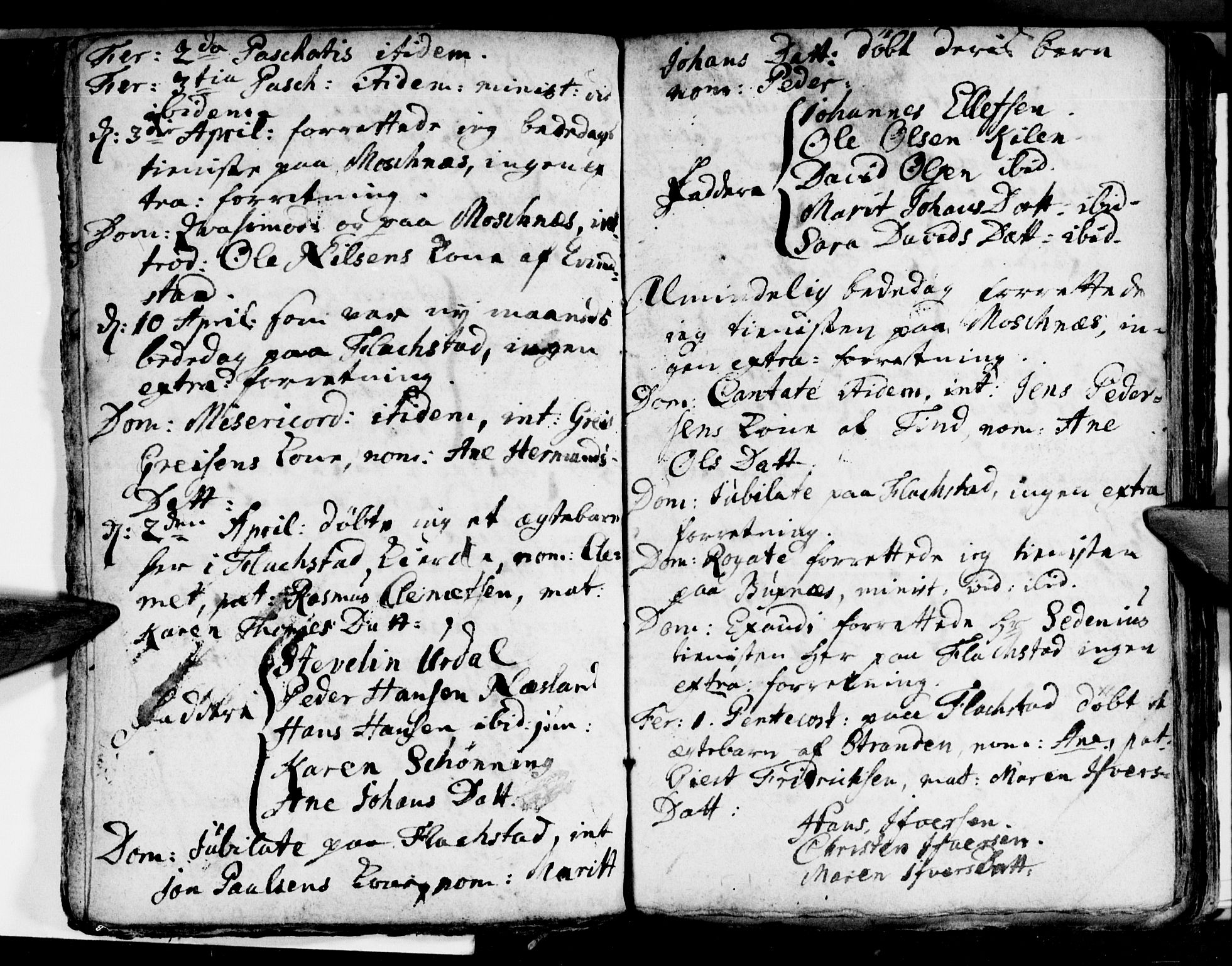 Ministerialprotokoller, klokkerbøker og fødselsregistre - Nordland, AV/SAT-A-1459/881/L1162: Curate's parish register no. 881B01, 1704-1748