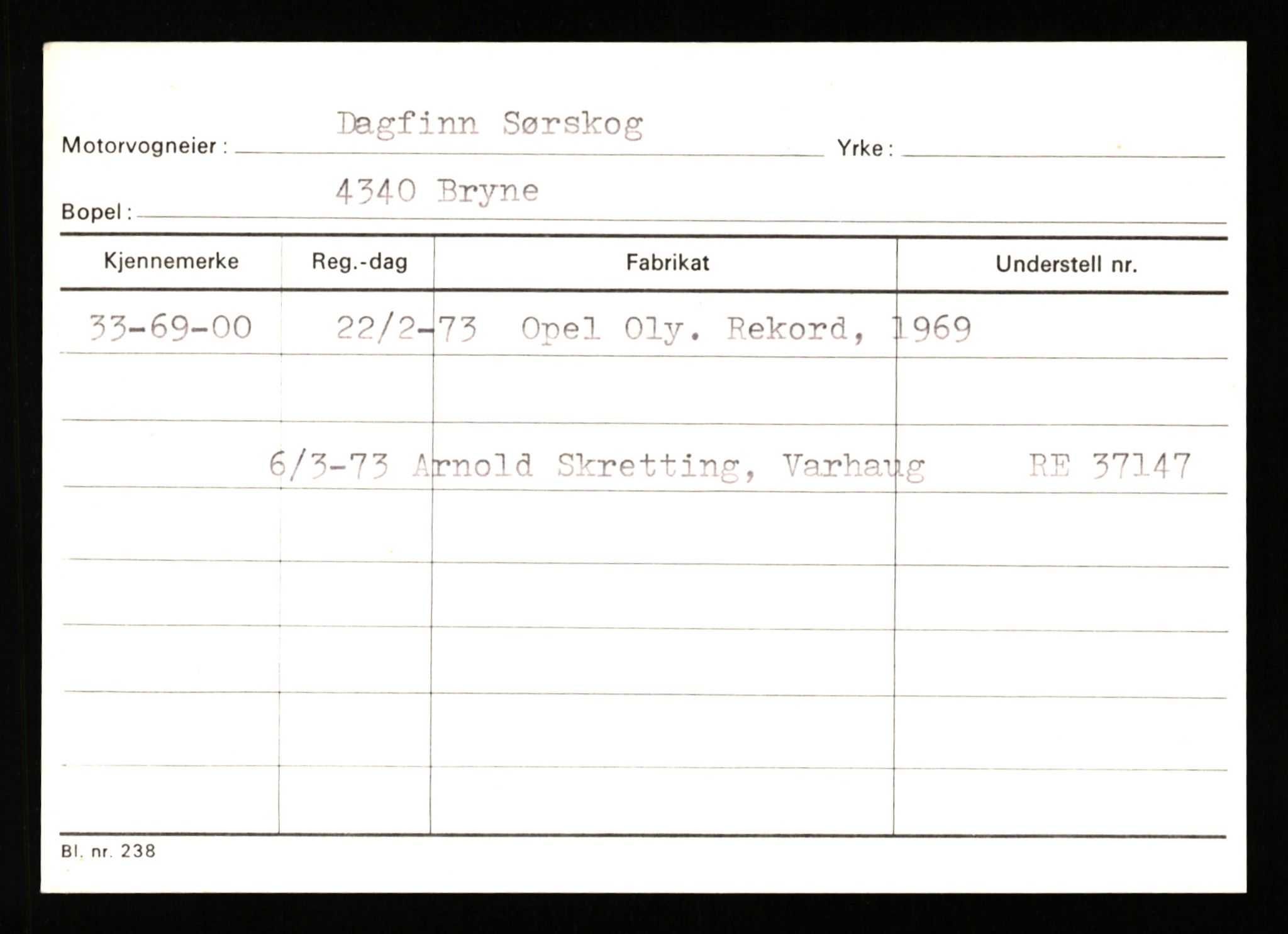 Stavanger trafikkstasjon, AV/SAST-A-101942/0/G/L0011: Registreringsnummer: 240000 - 363477, 1930-1971, p. 2627