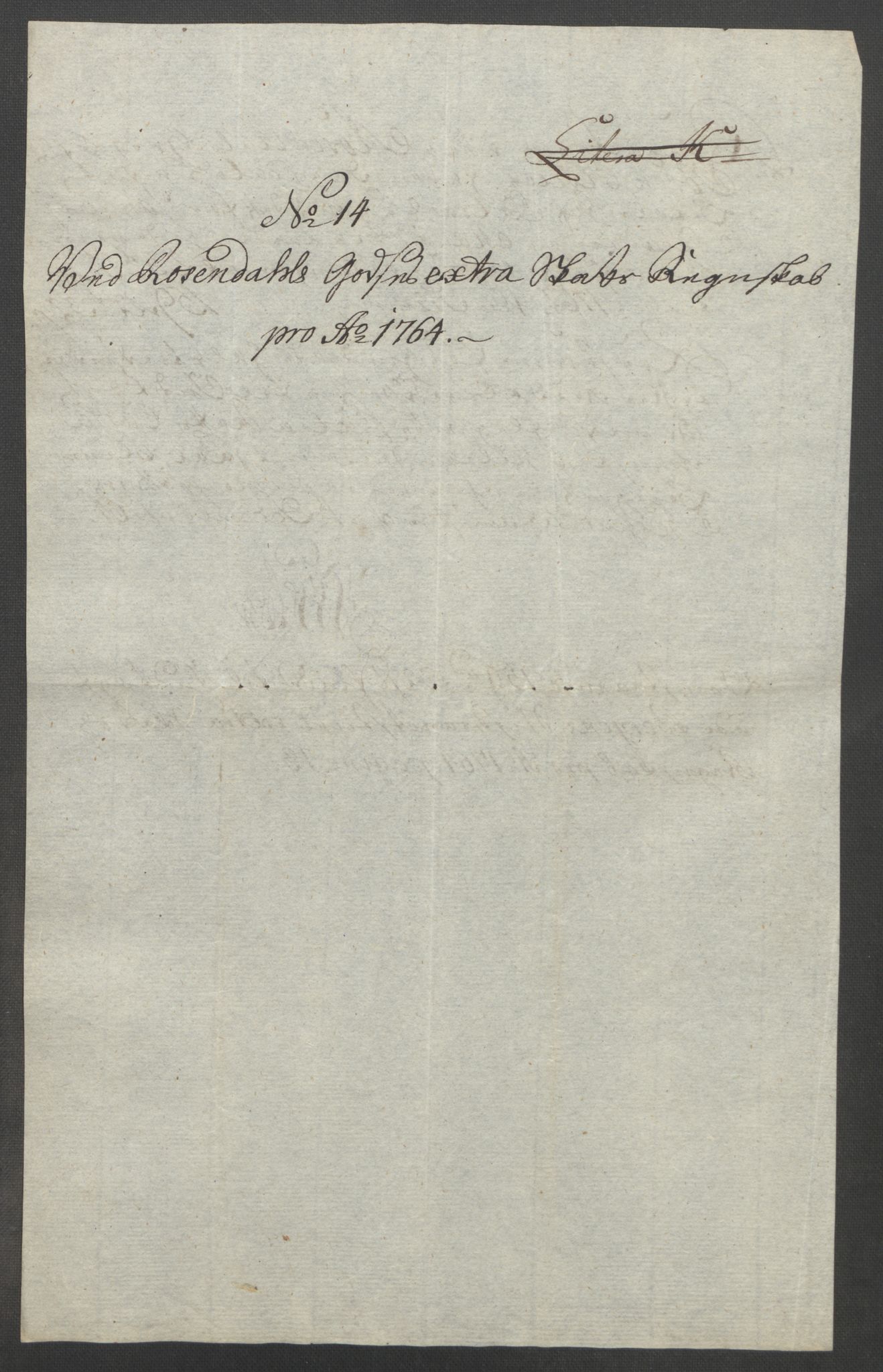 Rentekammeret inntil 1814, Reviderte regnskaper, Fogderegnskap, AV/RA-EA-4092/R49/L3157: Ekstraskatten Rosendal Baroni, 1762-1772, p. 108