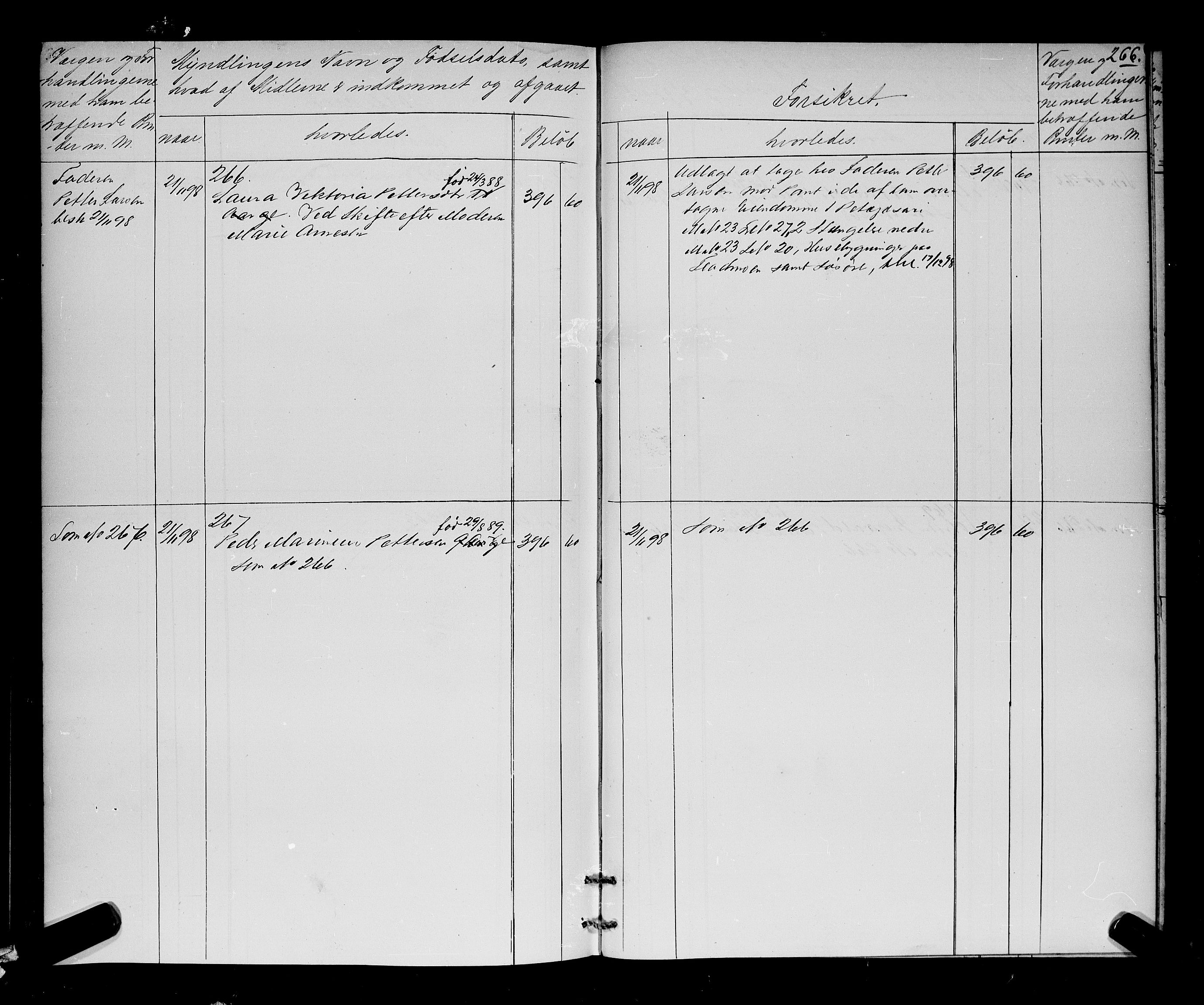 Senja og Tromsø sorenskriveri , AV/SATØ-SATØ-31/H/Hg, 1782-1854, p. 7307