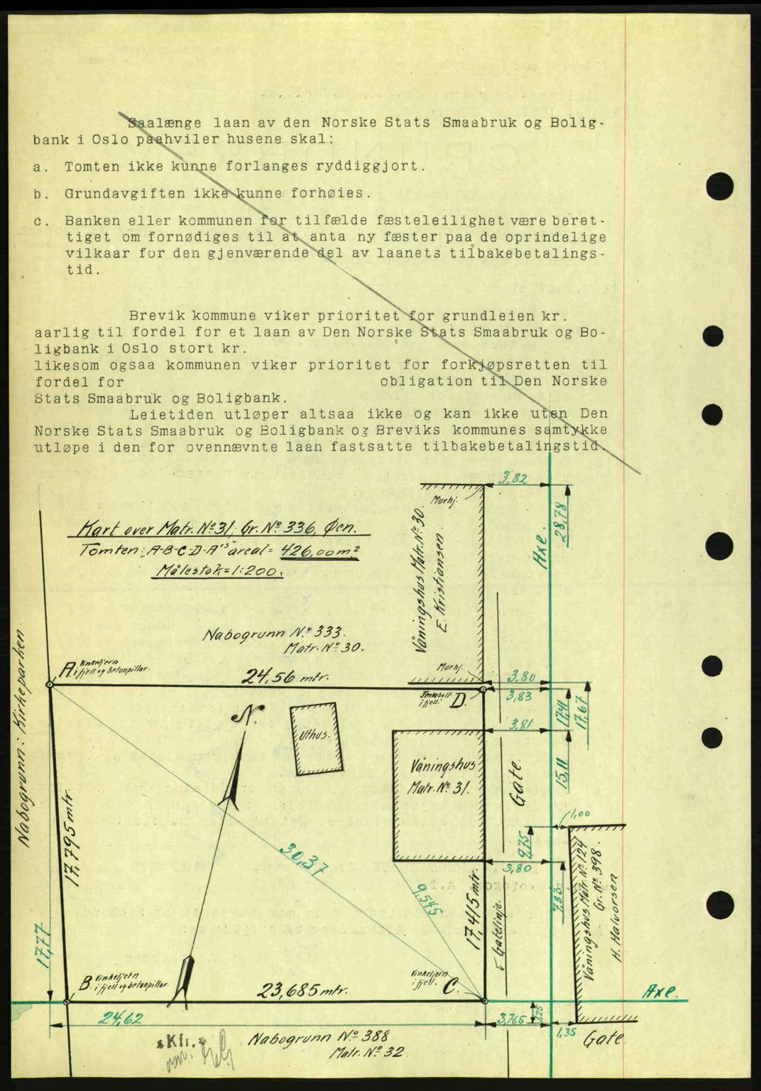 Bamble sorenskriveri, AV/SAKO-A-214/G/Ga/Gag/L0002: Mortgage book no. A-2, 1937-1938, Diary no: : 611/1938