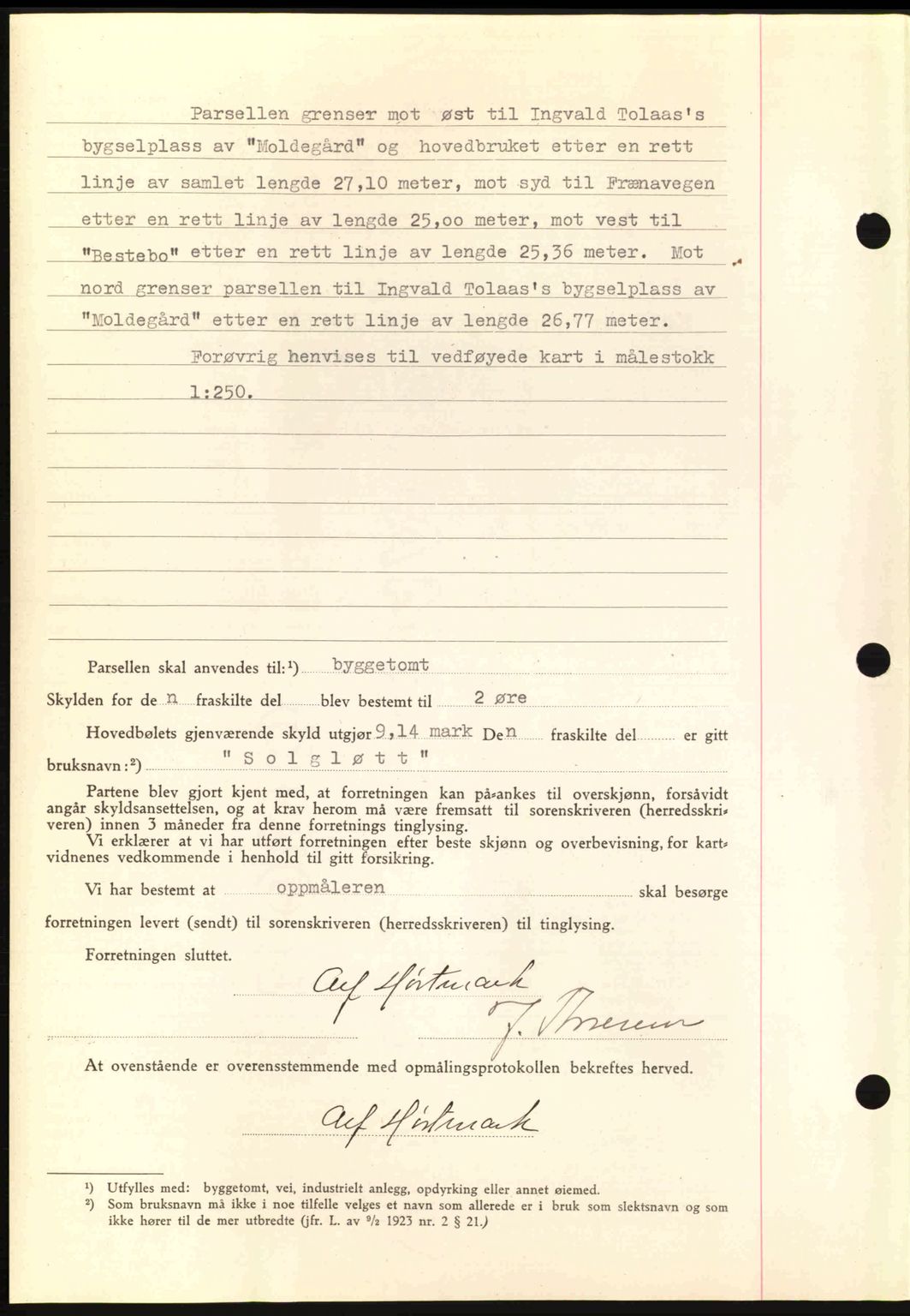 Romsdal sorenskriveri, AV/SAT-A-4149/1/2/2C: Mortgage book no. A11, 1941-1942, Diary no: : 2379/1941