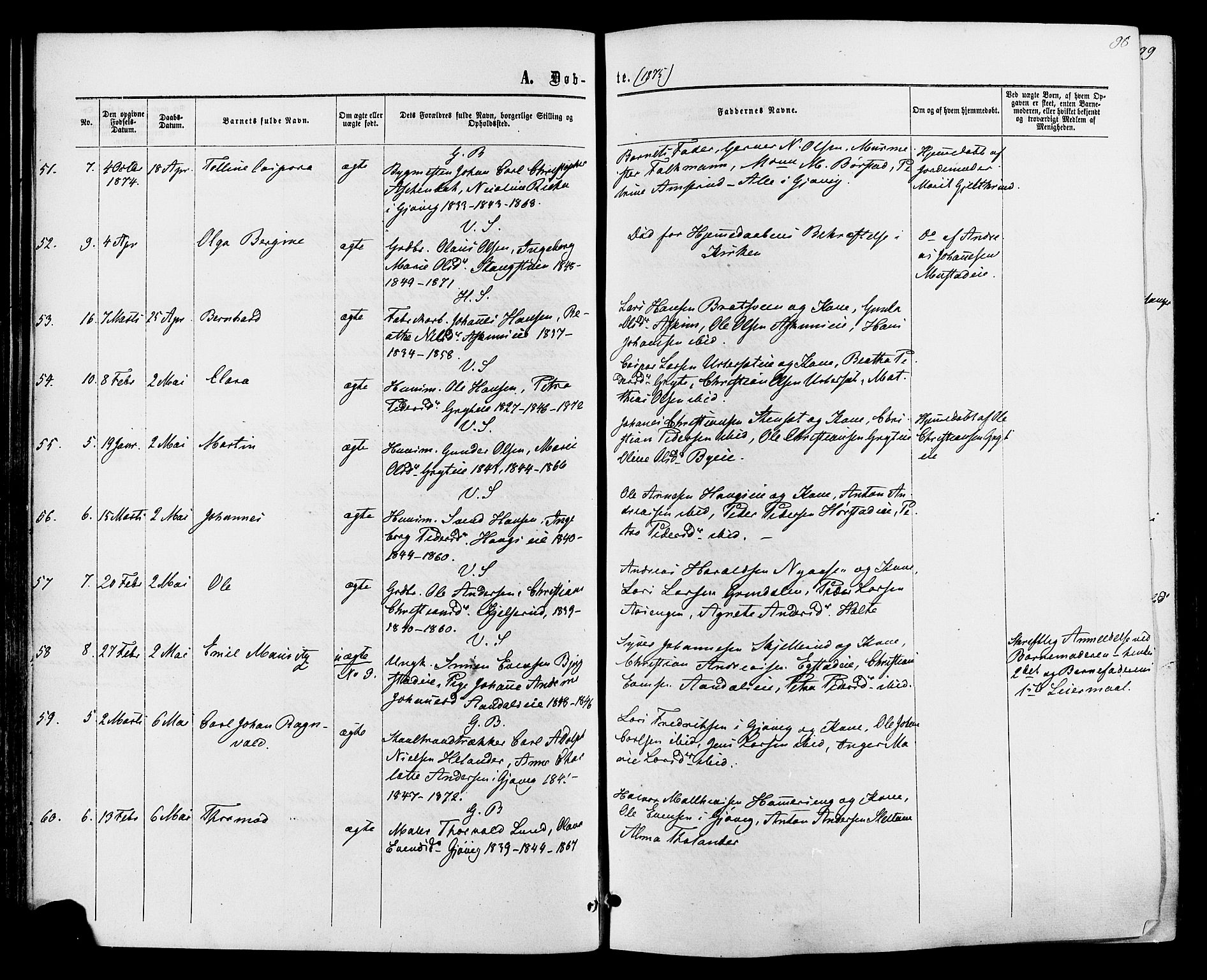 Vardal prestekontor, AV/SAH-PREST-100/H/Ha/Haa/L0007: Parish register (official) no. 7, 1867-1878, p. 98