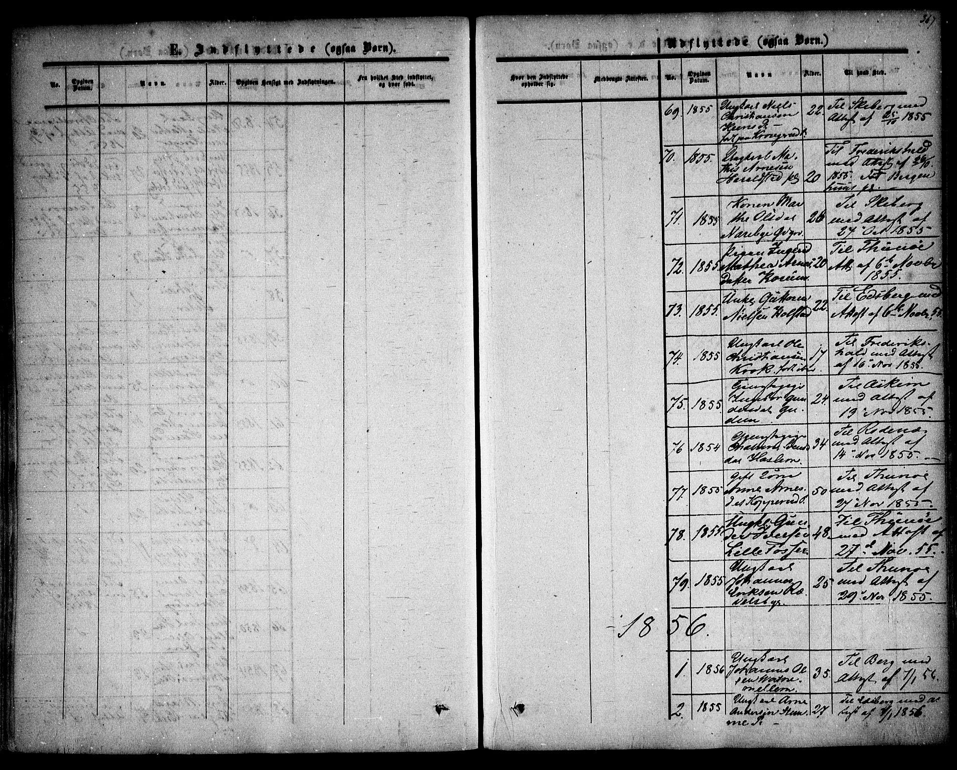 Rakkestad prestekontor Kirkebøker, AV/SAO-A-2008/F/Fa/L0009: Parish register (official) no. I 9, 1850-1856, p. 367