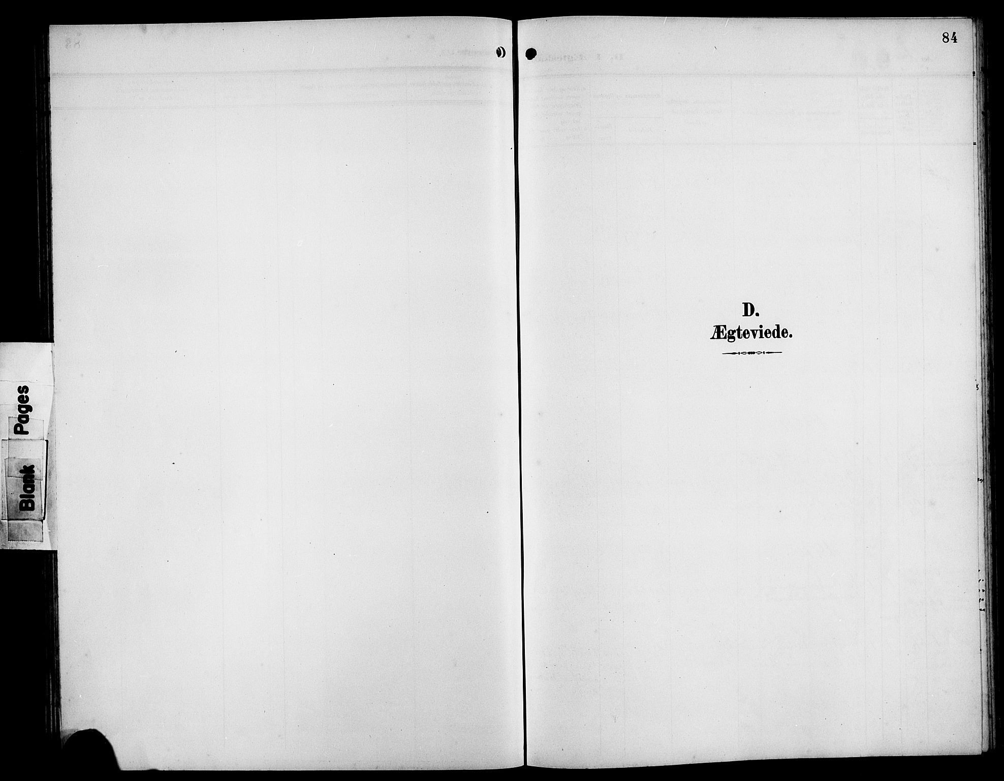 Bremanger sokneprestembete, SAB/A-82201/H/Hab/Habb/L0001: Parish register (copy) no. B 1, 1906-1925, p. 84
