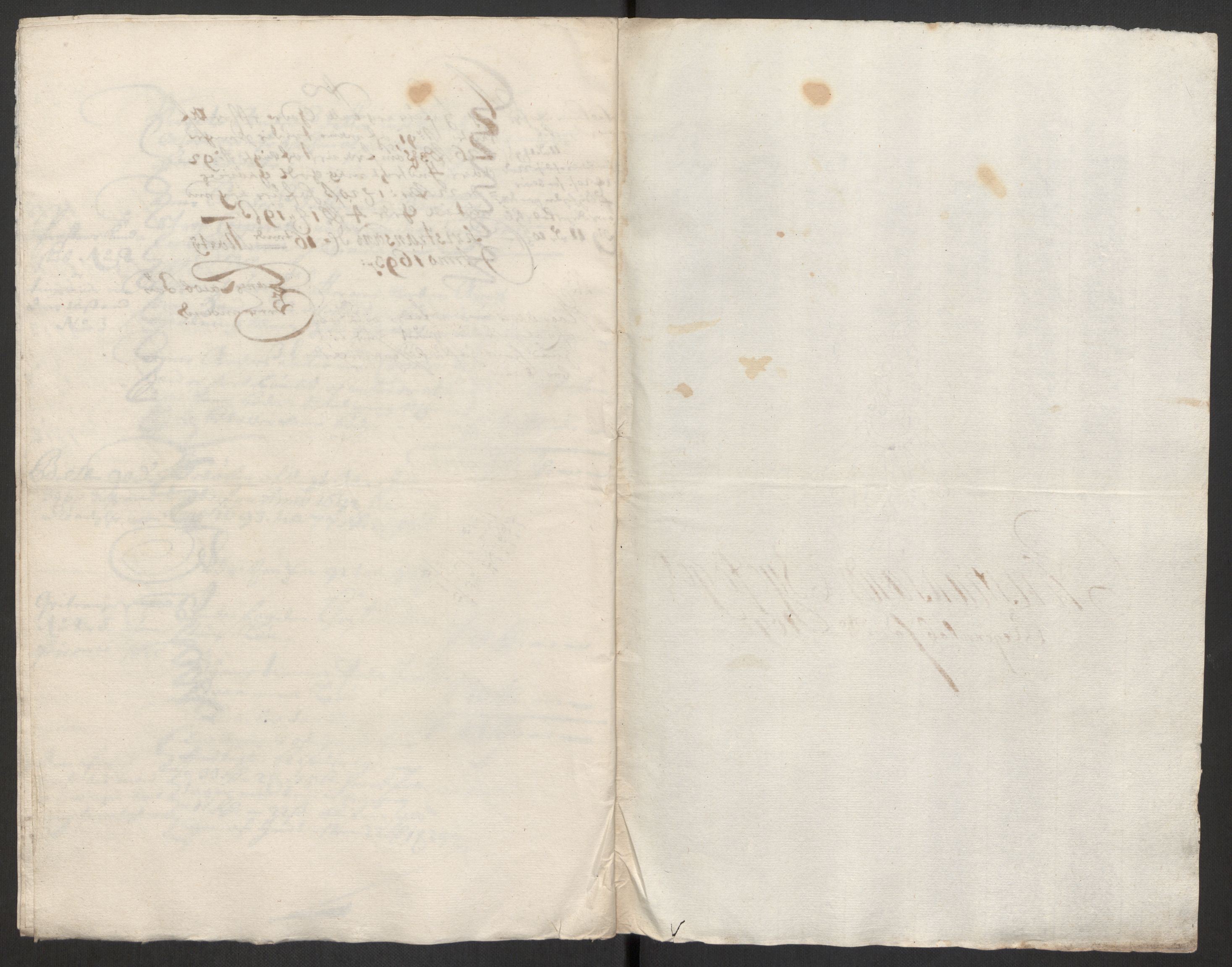 Rentekammeret inntil 1814, Reviderte regnskaper, Byregnskaper, AV/RA-EA-4066/R/Rm/L0285: [M18] Sikt og sakefall, 1681-1718, p. 165