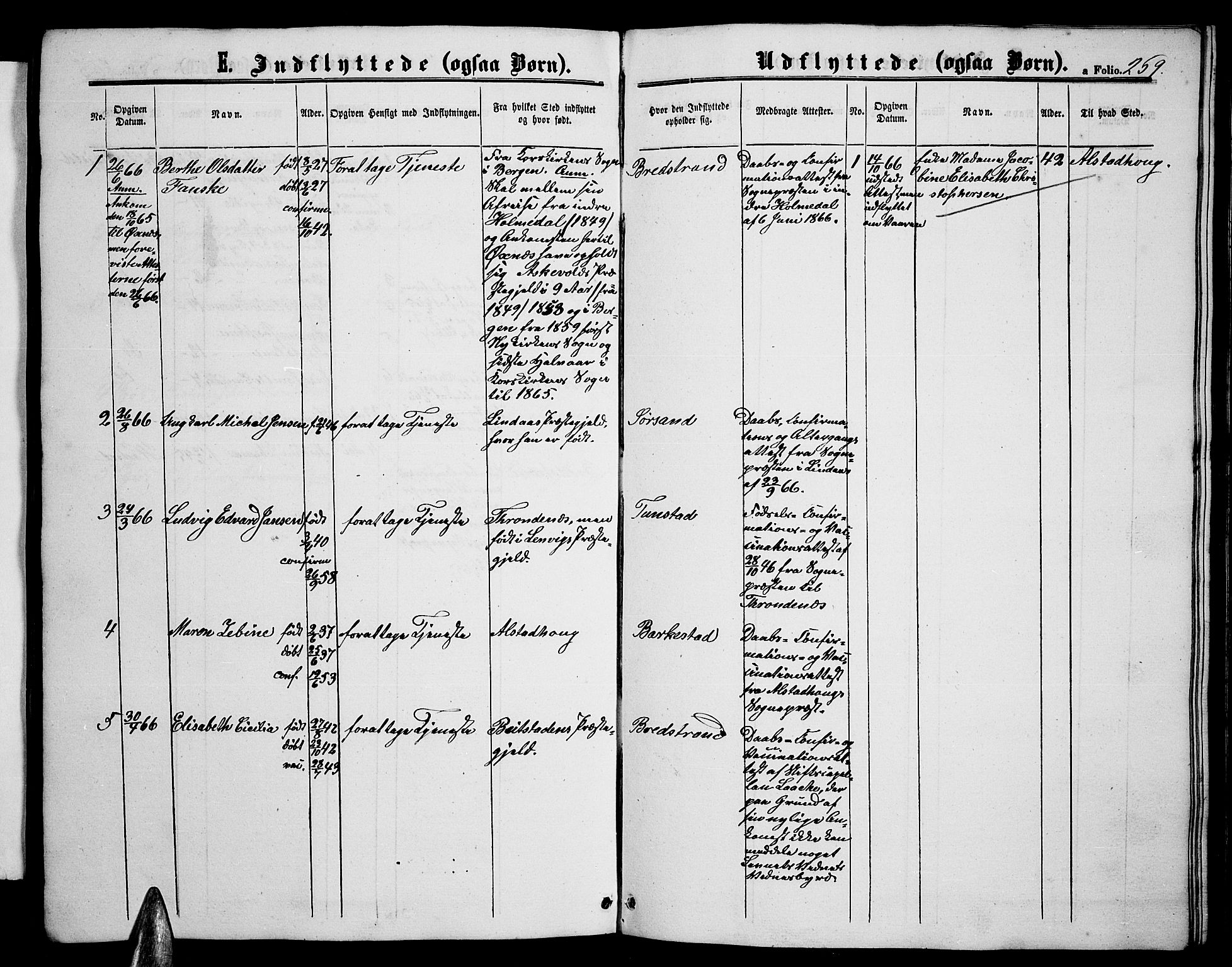 Ministerialprotokoller, klokkerbøker og fødselsregistre - Nordland, AV/SAT-A-1459/893/L1347: Parish register (copy) no. 893C02, 1858-1866, p. 269