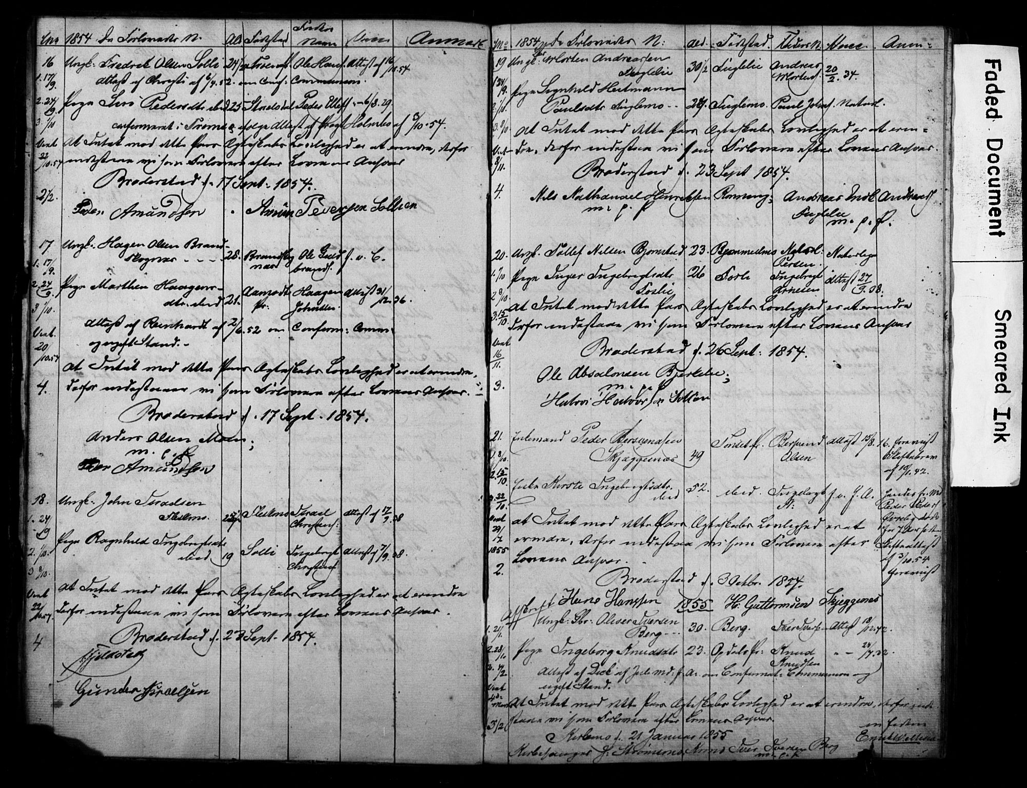 Målselv sokneprestembete, AV/SATØ-S-1311/I/Id/L0037: Banns register no. 37, 1853-1870