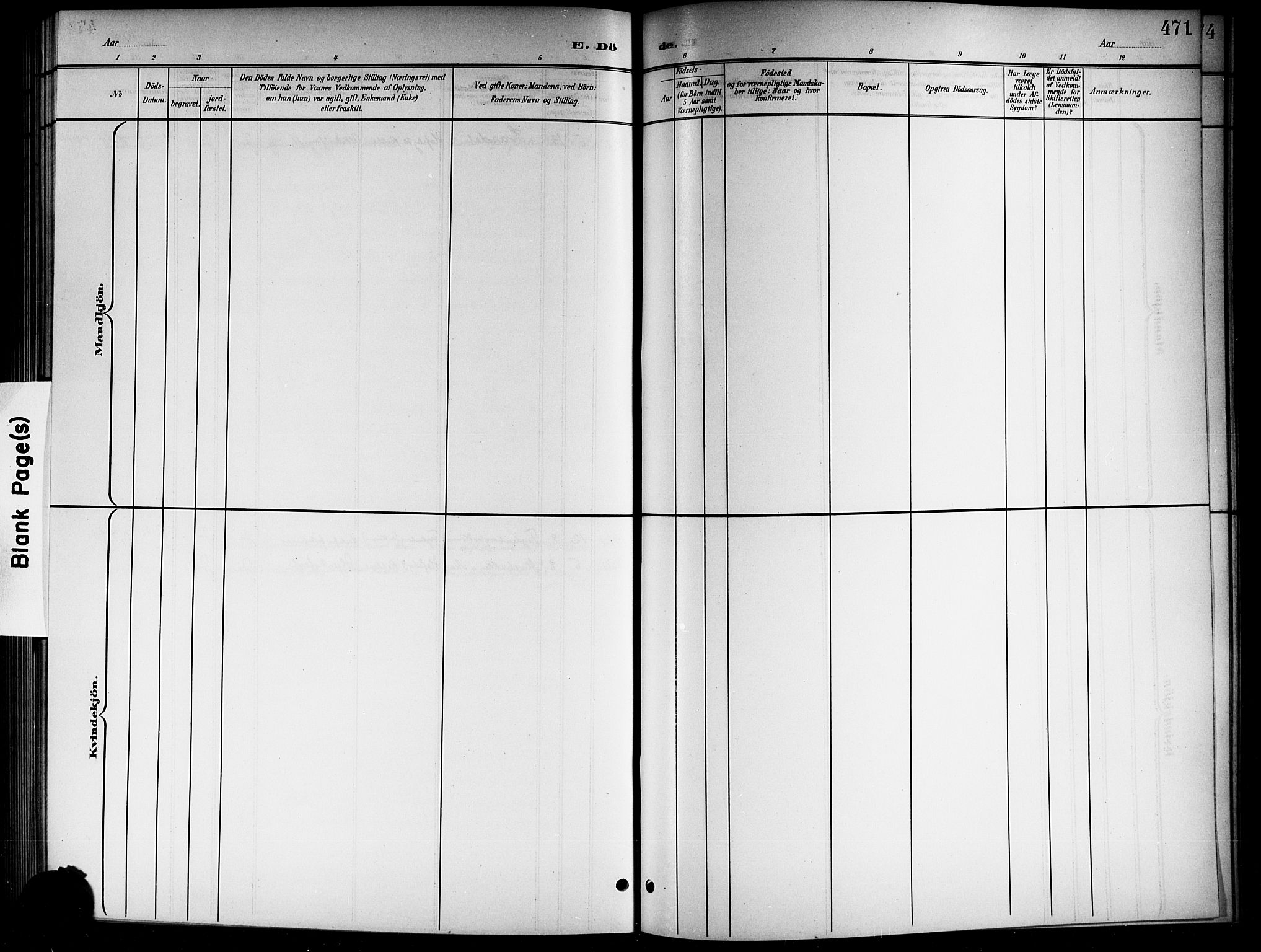 Norderhov kirkebøker, AV/SAKO-A-237/G/Gb/L0002: Parish register (copy) no. II 2, 1891-1921, p. 471