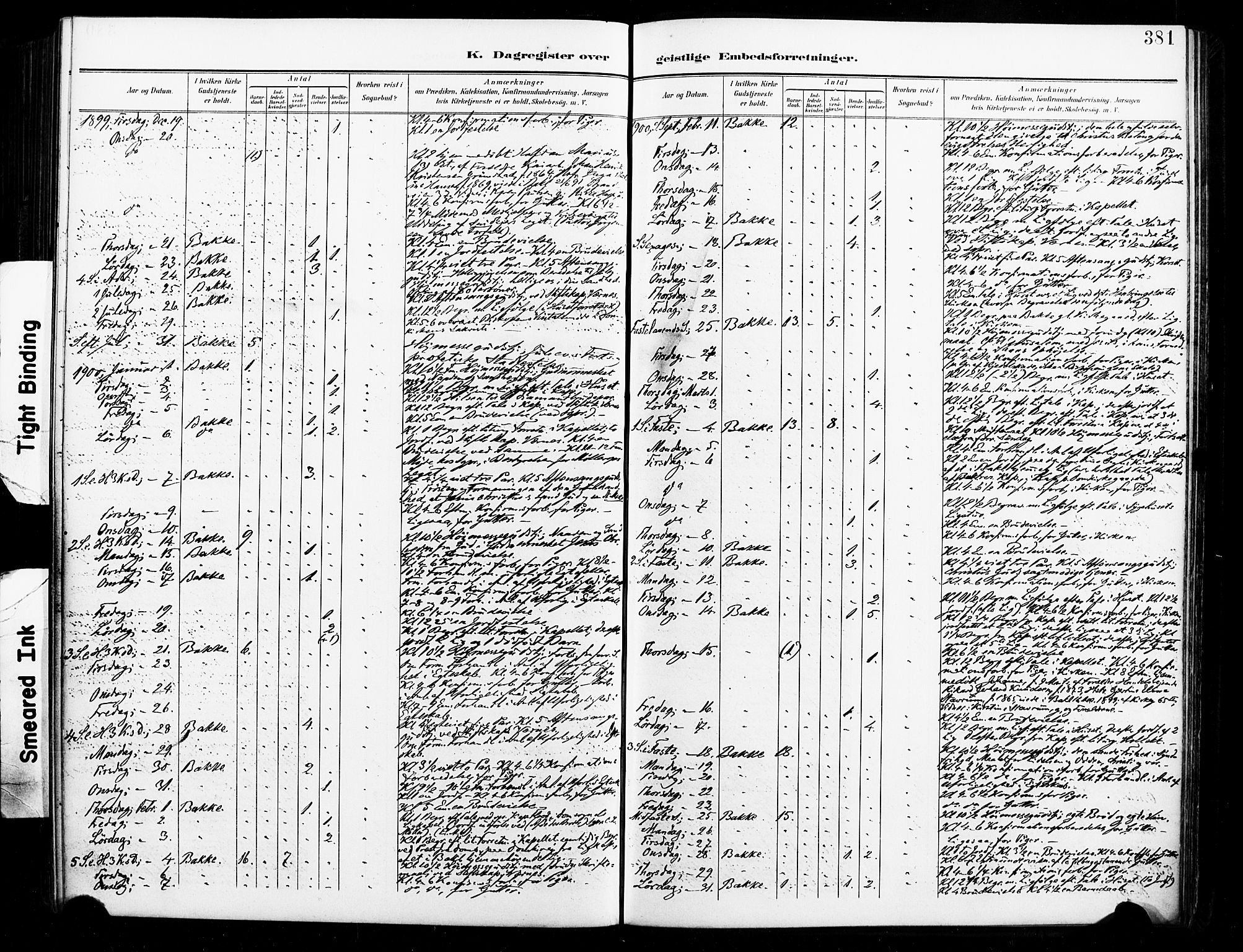 Ministerialprotokoller, klokkerbøker og fødselsregistre - Sør-Trøndelag, SAT/A-1456/604/L0198: Parish register (official) no. 604A19, 1893-1900, p. 381