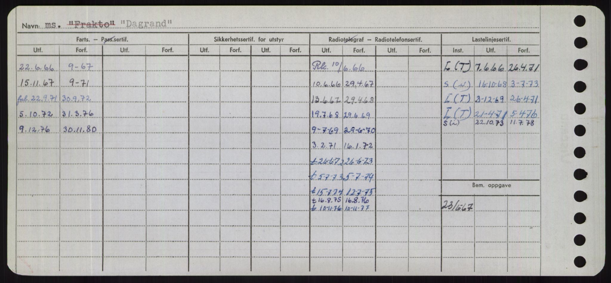 Sjøfartsdirektoratet med forløpere, Skipsmålingen, AV/RA-S-1627/H/Hd/L0008: Fartøy, C-D, p. 354