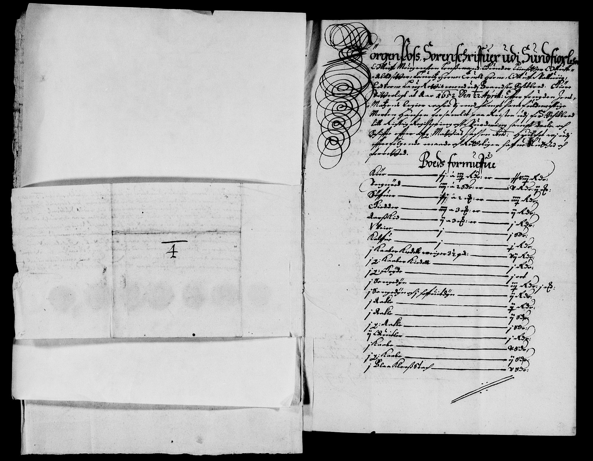 Rentekammeret inntil 1814, Reviderte regnskaper, Lensregnskaper, AV/RA-EA-5023/R/Rb/Rbt/L0119: Bergenhus len, 1650-1652