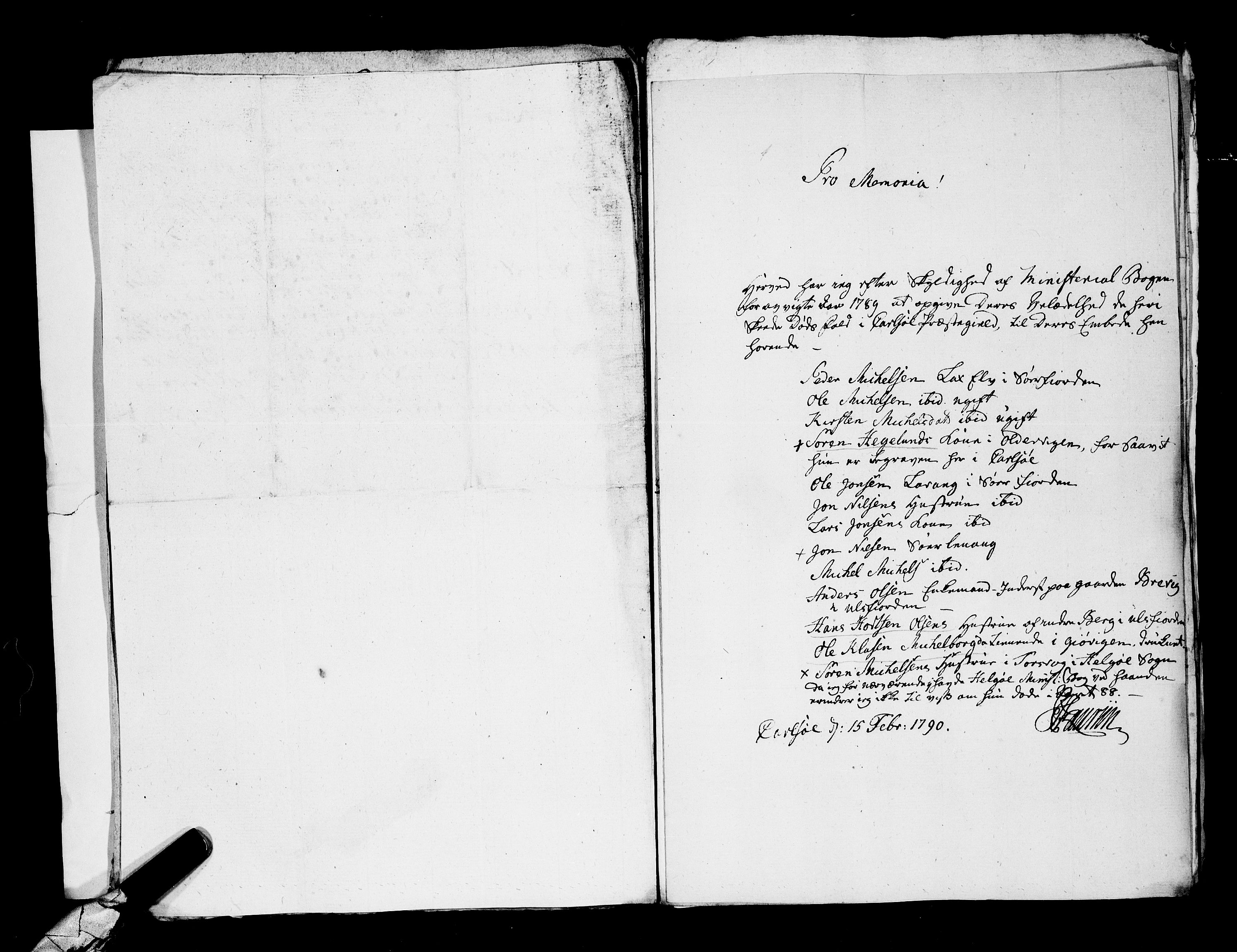 Senja og Tromsø sorenskriveri , AV/SATØ-SATØ-31/H/Hg, 1782-1854, p. 9