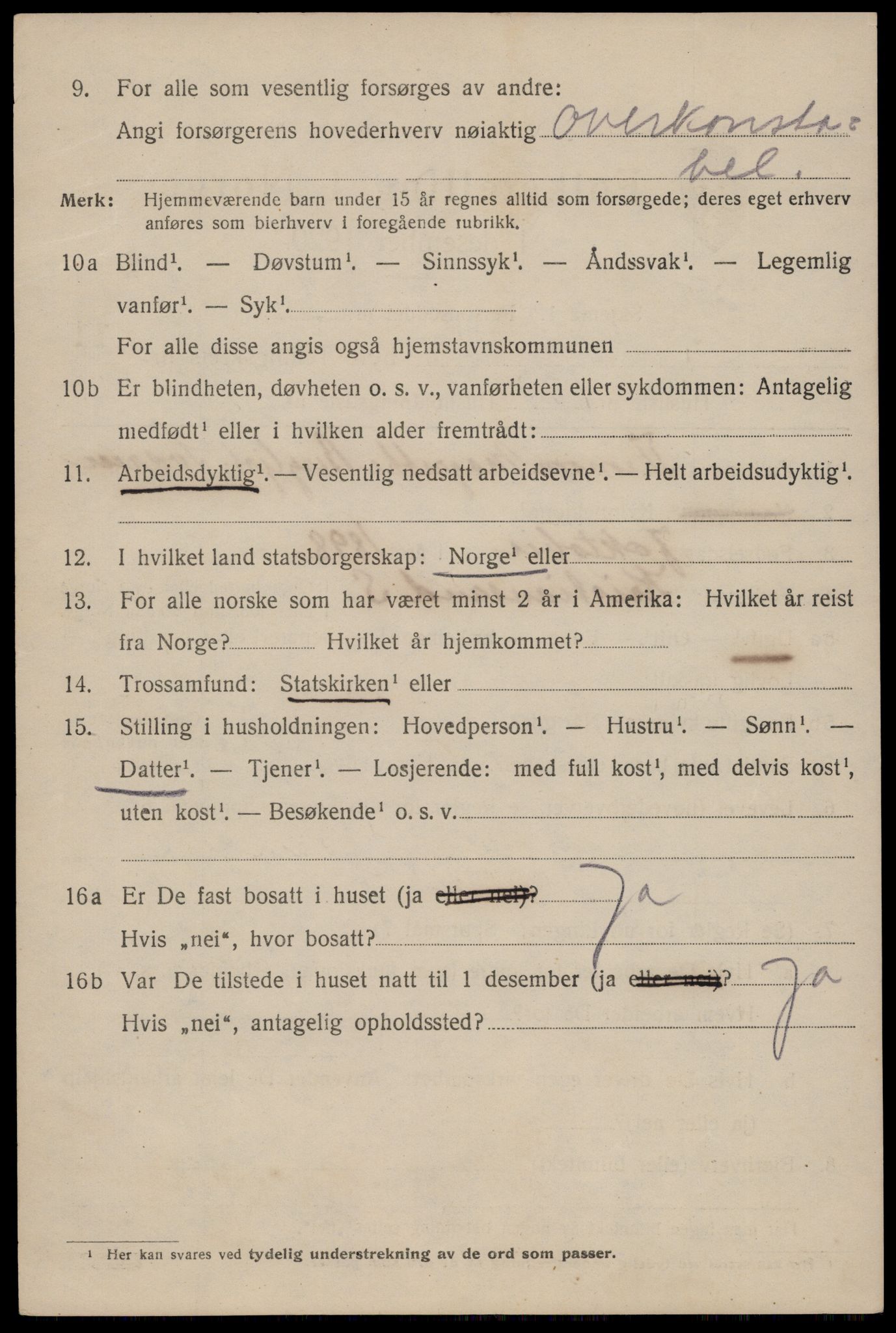 SAST, 1920 census for Haugesund, 1920, p. 37972