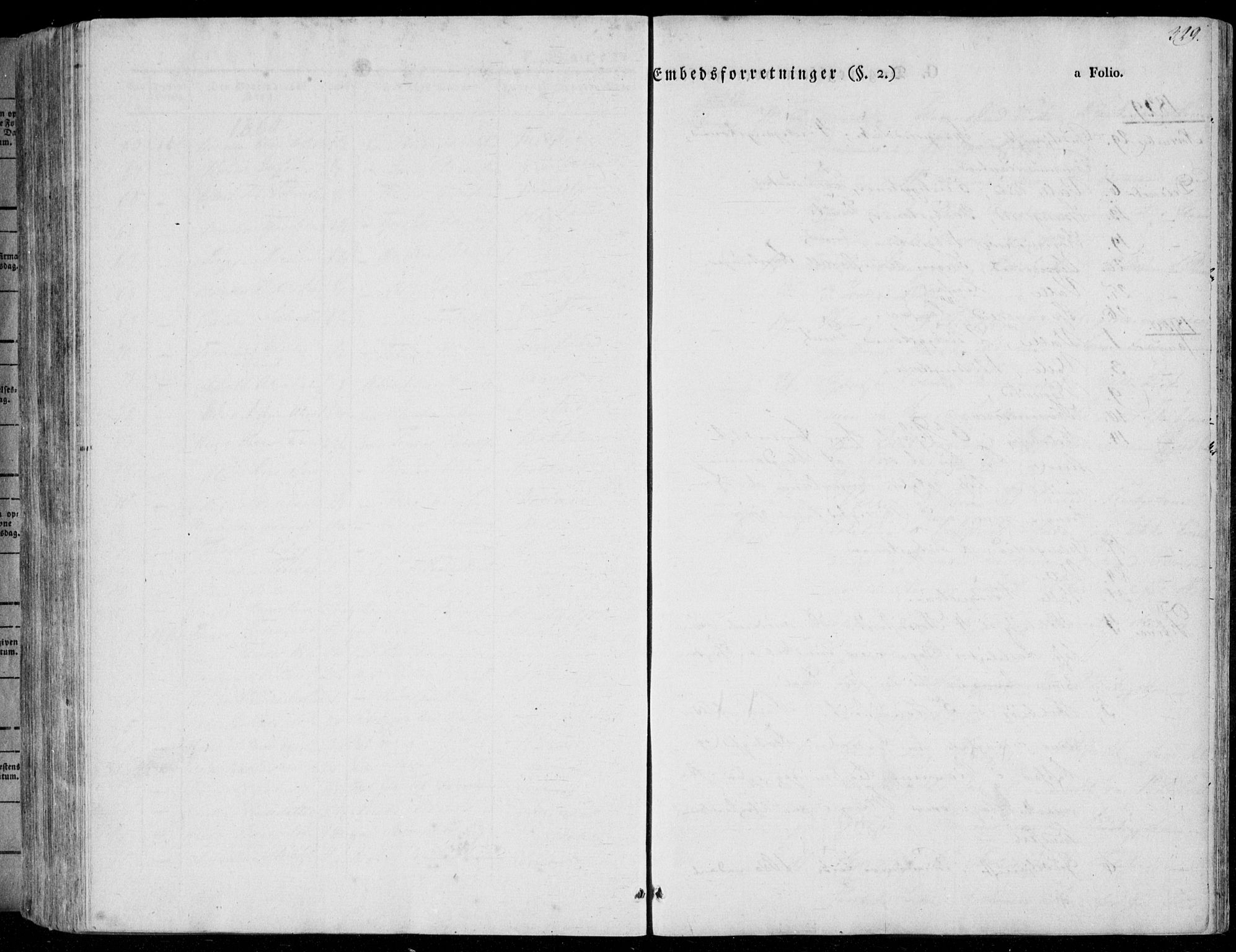 Sør-Audnedal sokneprestkontor, AV/SAK-1111-0039/F/Fa/Fab/L0006: Parish register (official) no. A 6, 1829-1855, p. 329