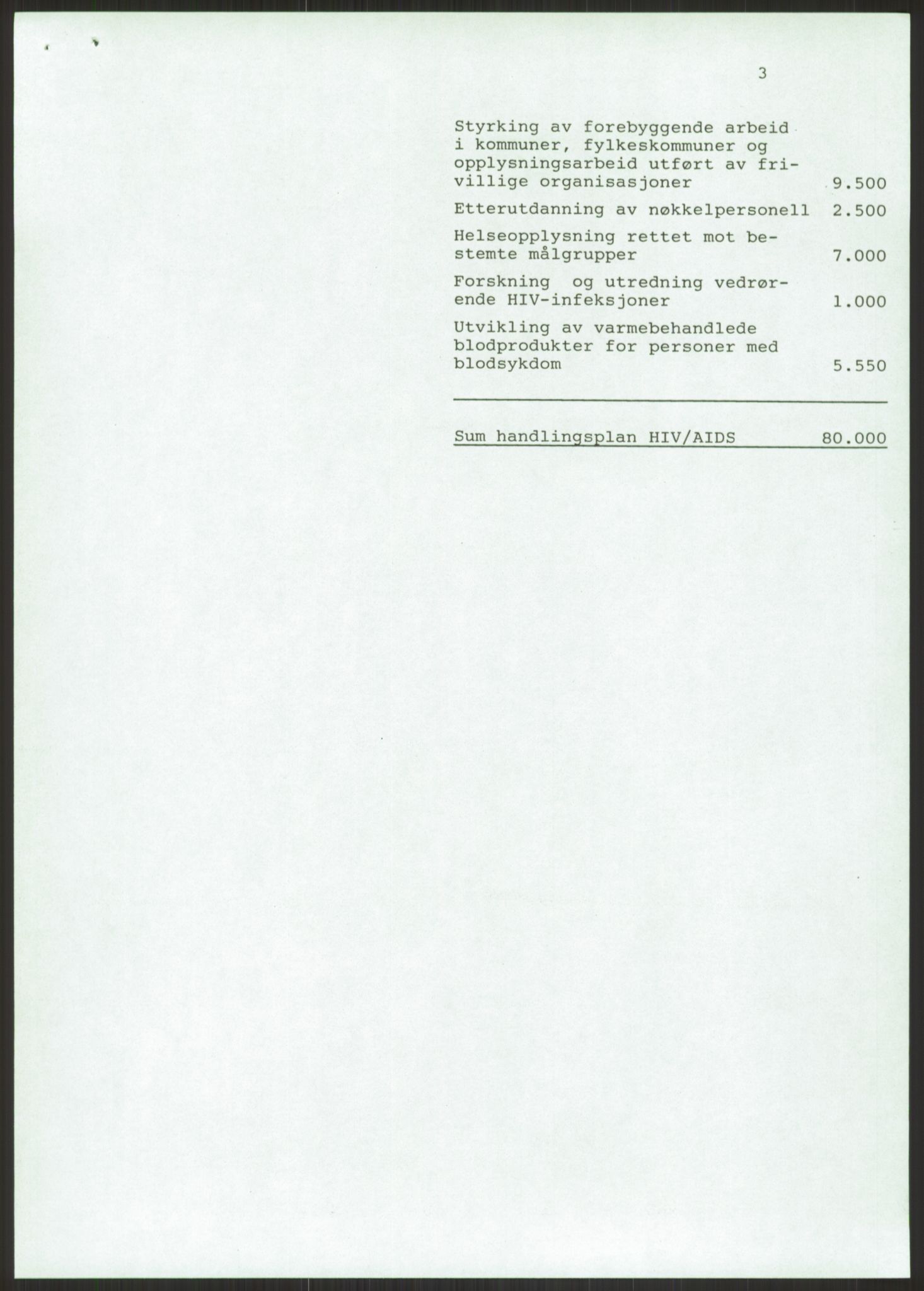 Sosialdepartementet, Administrasjons-, trygde-, plan- og helseavdelingen, RA/S-6179/D/L2240/0003: -- / 619 Diverse. HIV/AIDS, 1986-1987, p. 183