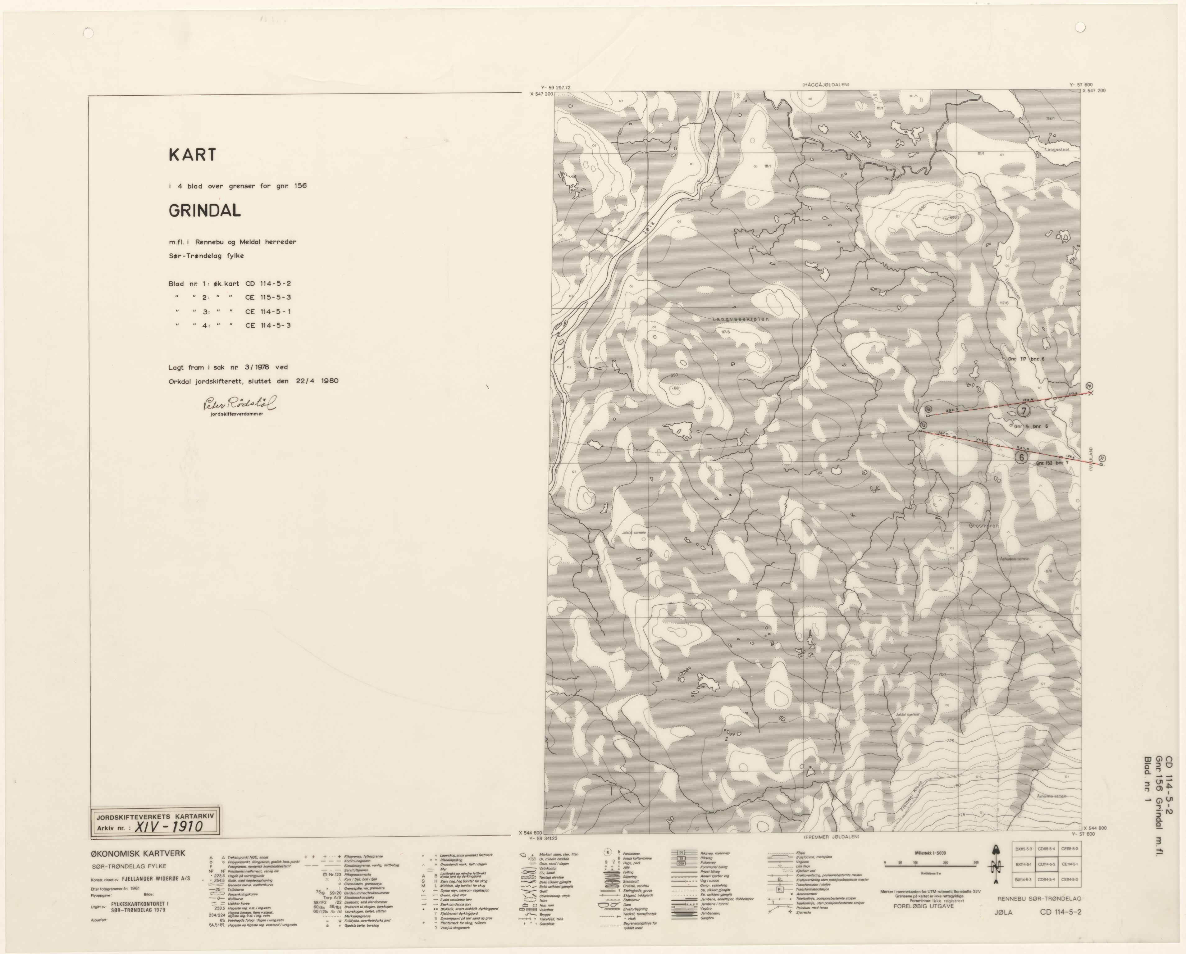 Jordskifteverkets kartarkiv, RA/S-3929/T, 1859-1988, p. 2989
