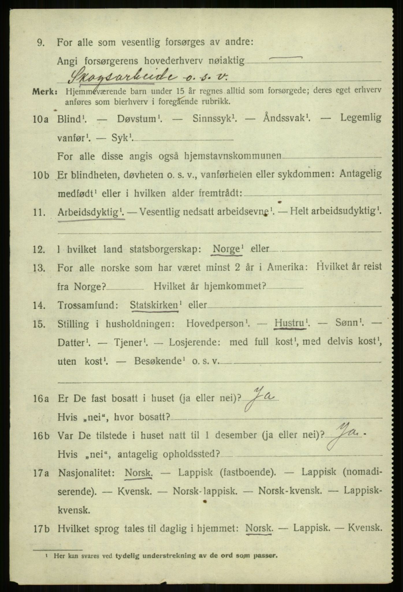 SATØ, 1920 census for Målselv, 1920, p. 9168