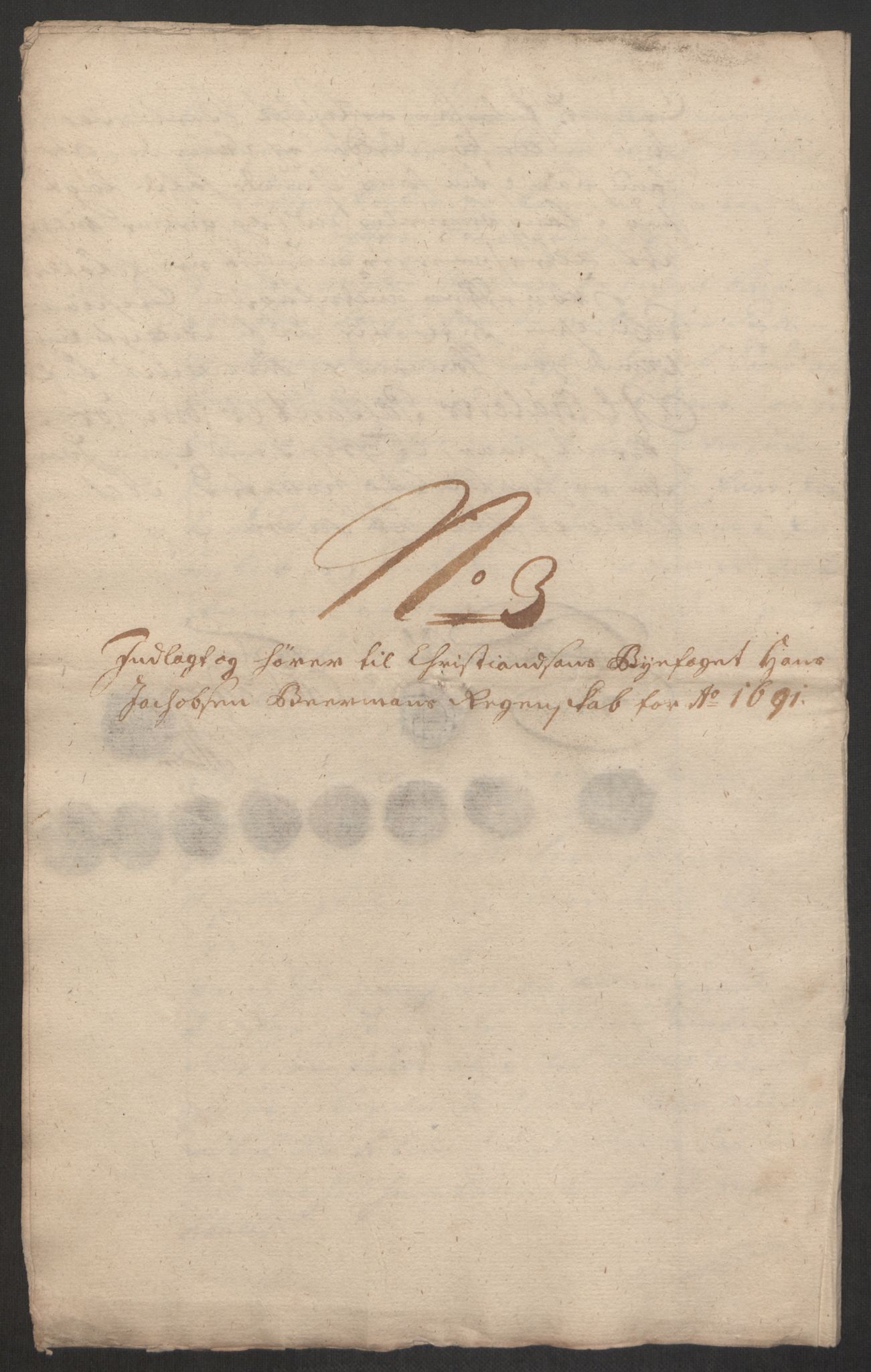 Rentekammeret inntil 1814, Reviderte regnskaper, Byregnskaper, AV/RA-EA-4066/R/Rm/L0285: [M18] Sikt og sakefall, 1681-1718, p. 152