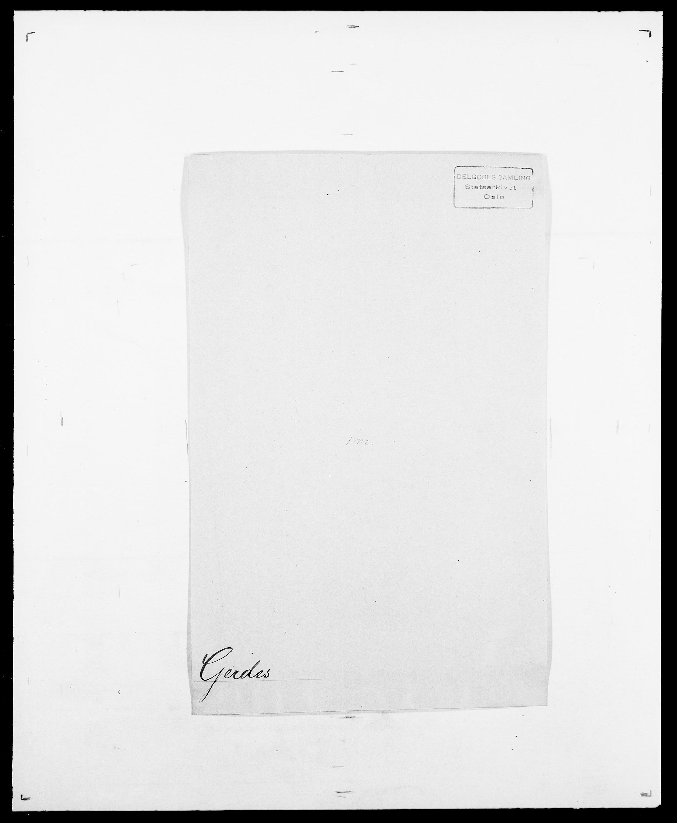 Delgobe, Charles Antoine - samling, SAO/PAO-0038/D/Da/L0013: Forbos - Geving, p. 617