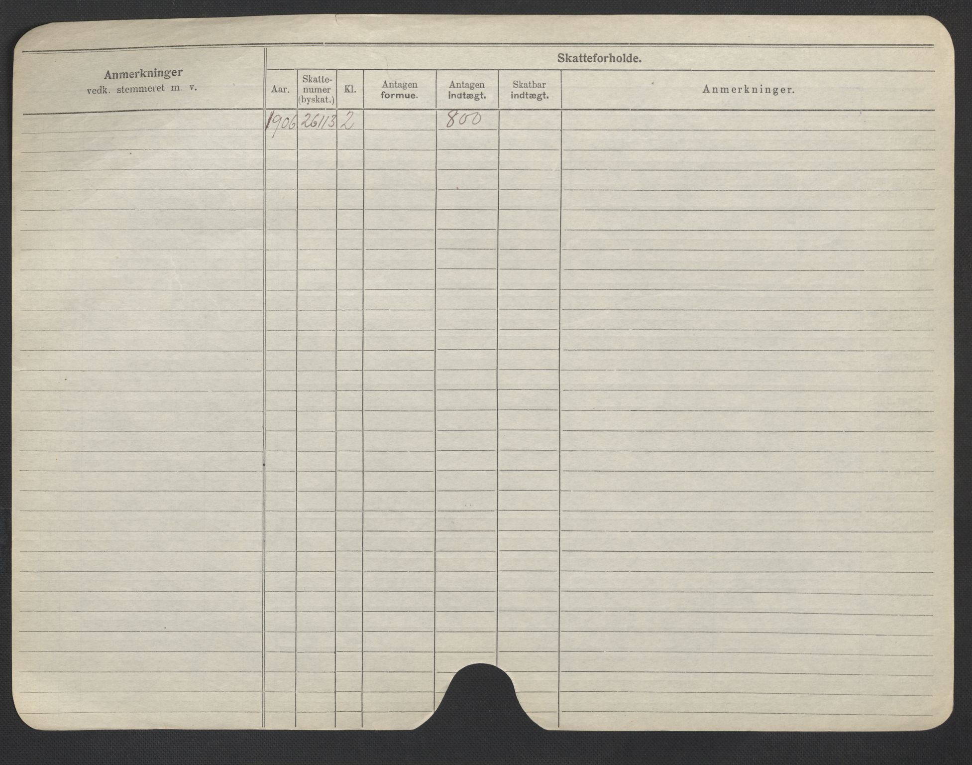 Oslo folkeregister, Registerkort, AV/SAO-A-11715/F/Fa/Fac/L0020: Kvinner, 1906-1914, p. 52b